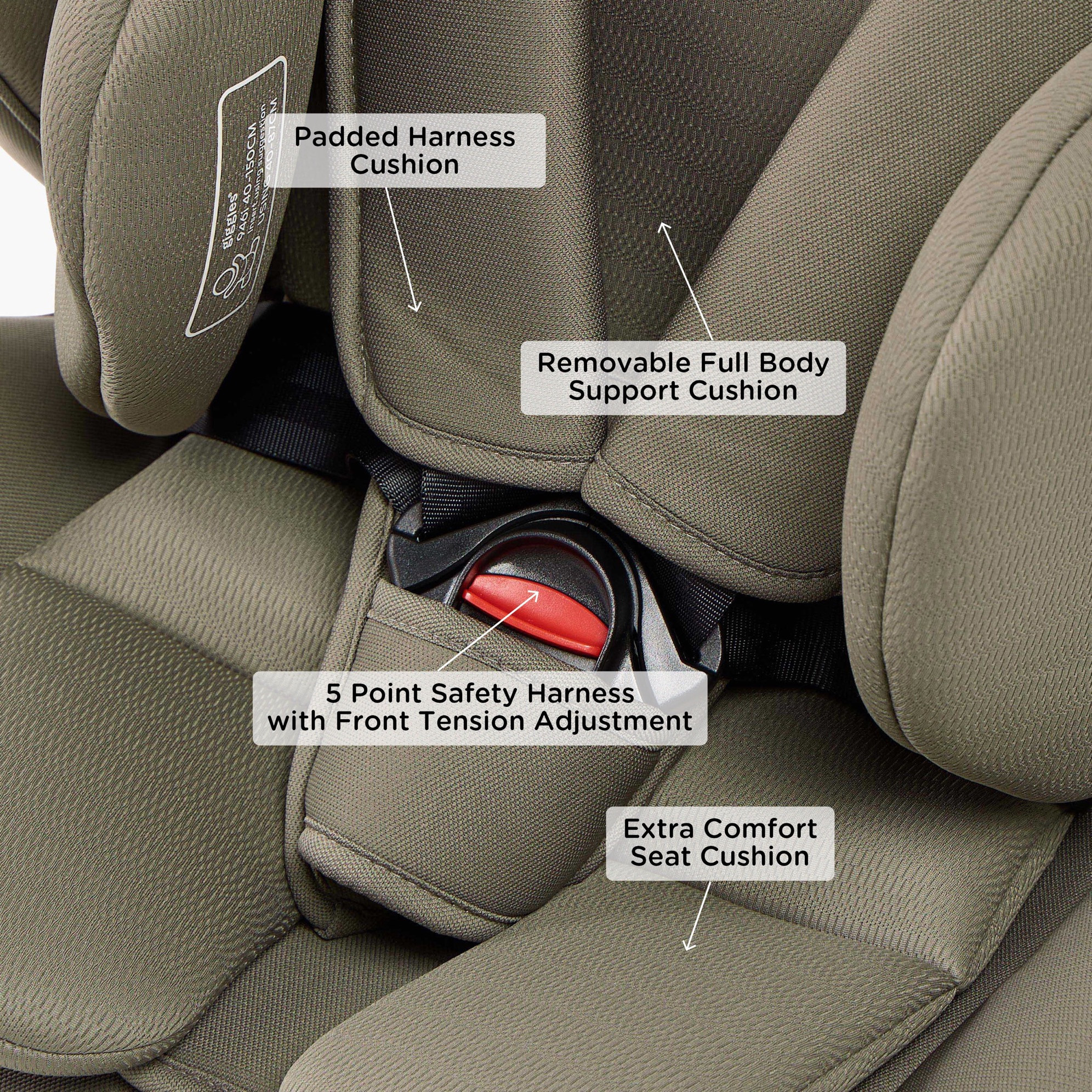 Giggles Brea 360 degree Group 0+1+2+3 I-size, ISO Fix Car Seat-baby-gear-carseats-image-8