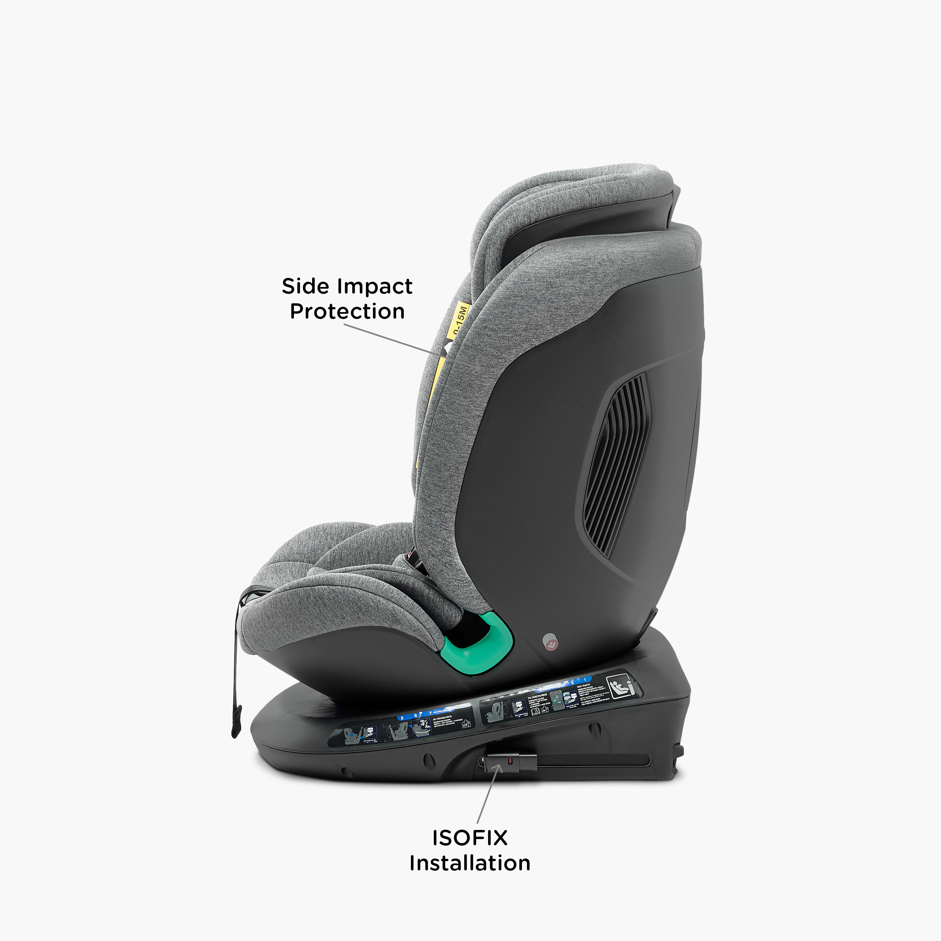مقعد سيارة أيزو فيكس مقاس أي مجموعة 0+1+2+3 ماكس 360 درجة من جيجلز-baby-gear-carseats-image-9