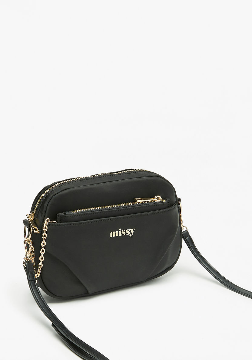 Missy Solid Crossbody Bag with Purse-Women%27s Handbags-image-1