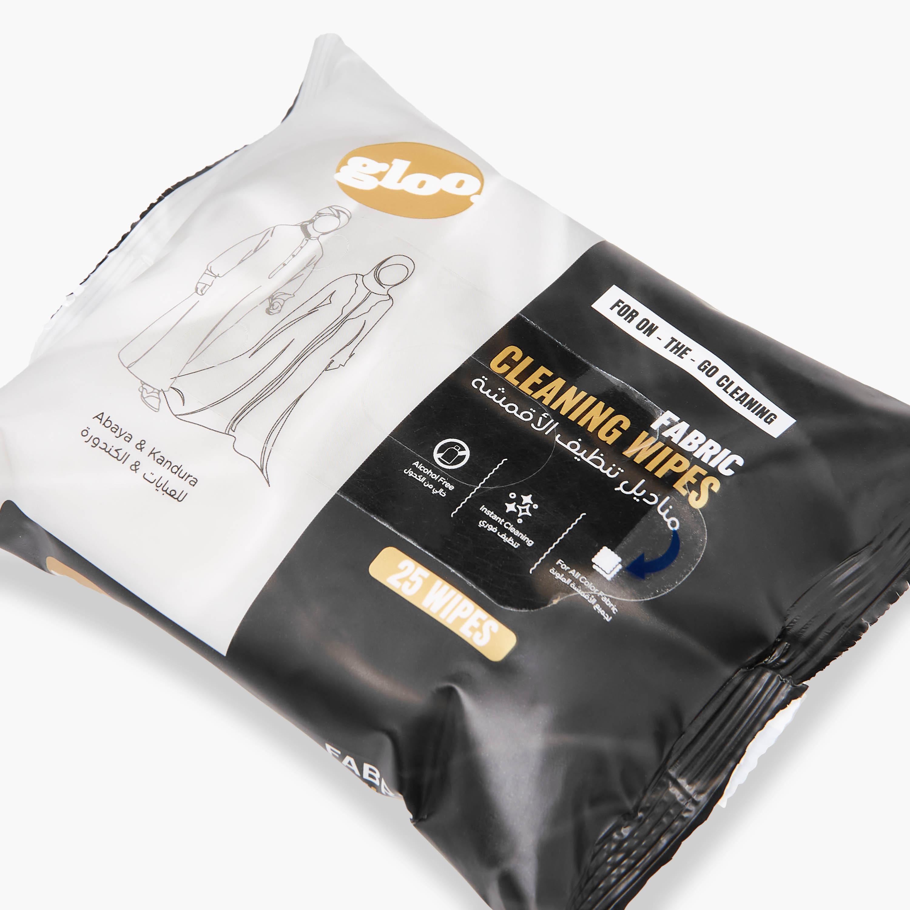Gloo - Fabric Cleaning Wipes 25 Sheets-travel-accessories-image-4