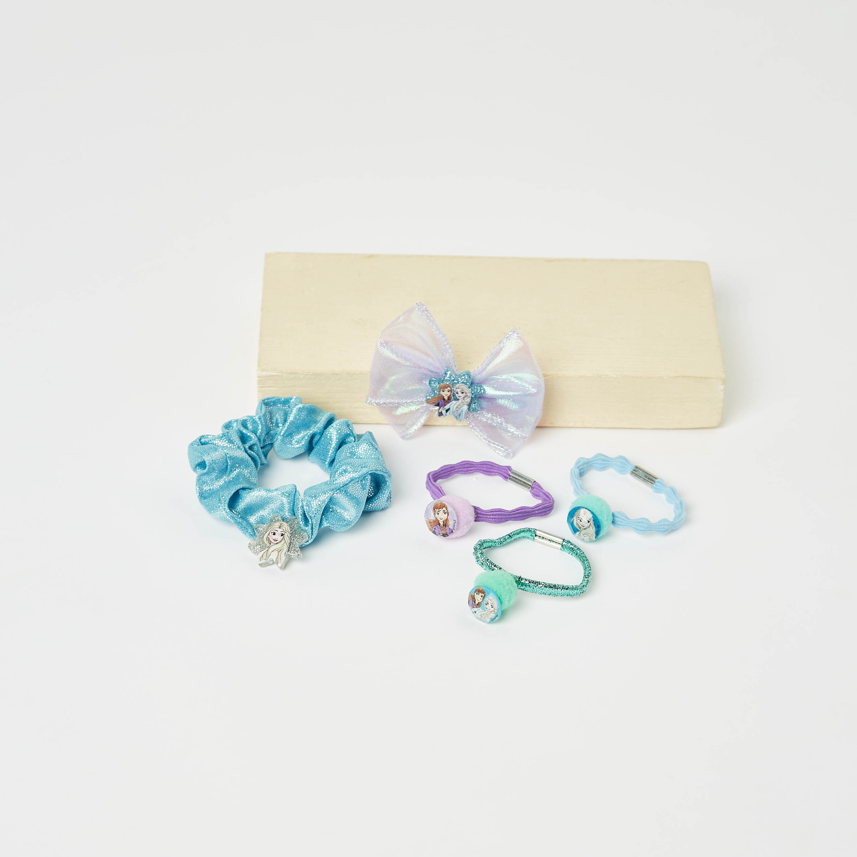 Gloo Frozen Accent Detail 5-Piece Hair Accessory Set-girls-accessories-hairaccessories-image-2