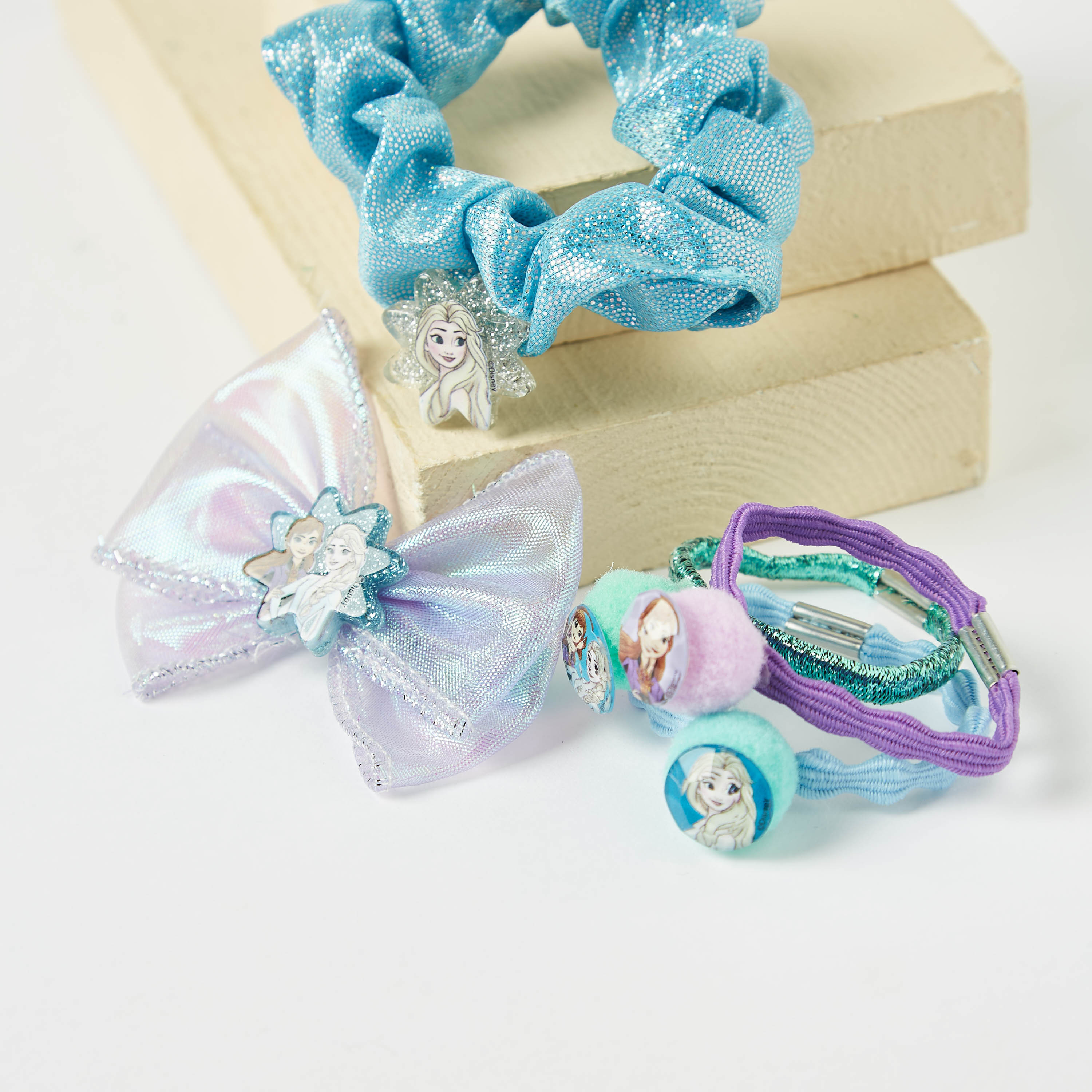 Gloo Frozen Accent Detail 5-Piece Hair Accessory Set-girls-accessories-hairaccessories-image-3