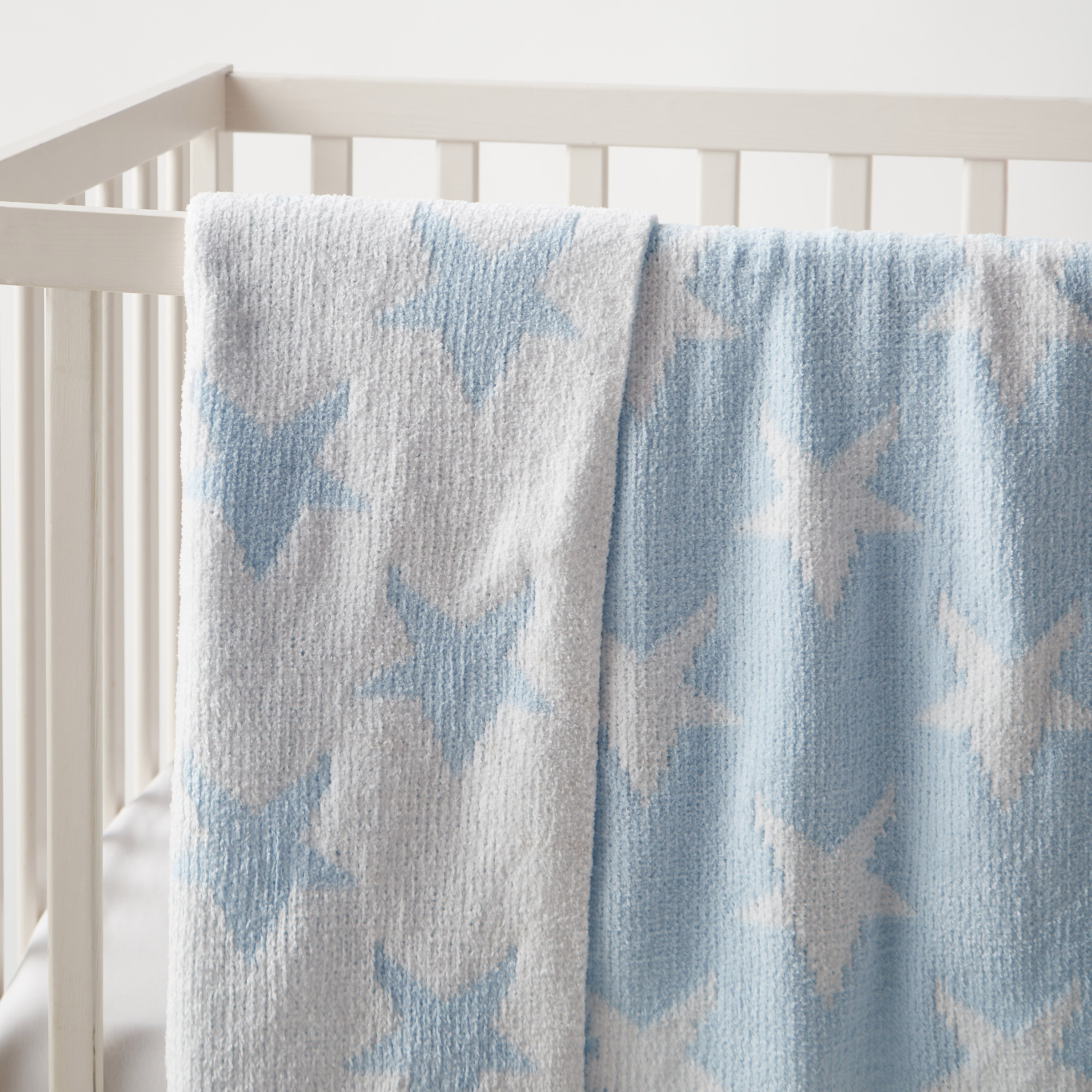 Juniors All-Over Star Print Blanket - 75x100 cm-baby-nursery-blanketsandswaddles-blanketsandquilts-image-2