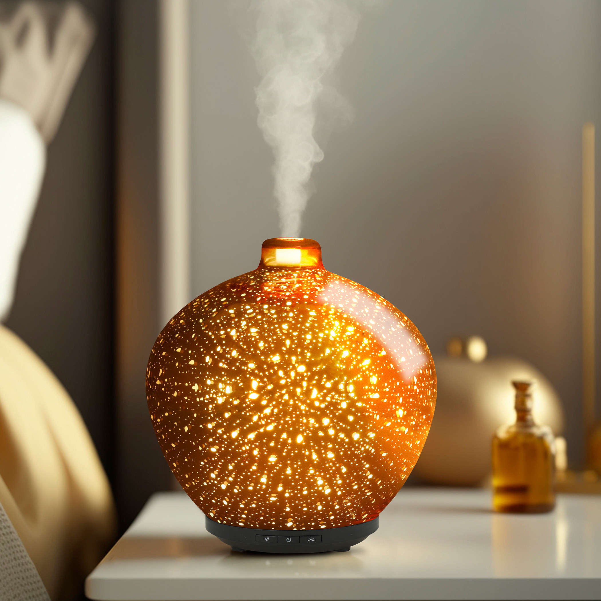 Splash Diffusers Material Shop Naeo Rosa Ultrasonic Electric Aroma Diffuser - 150 ml Online ...