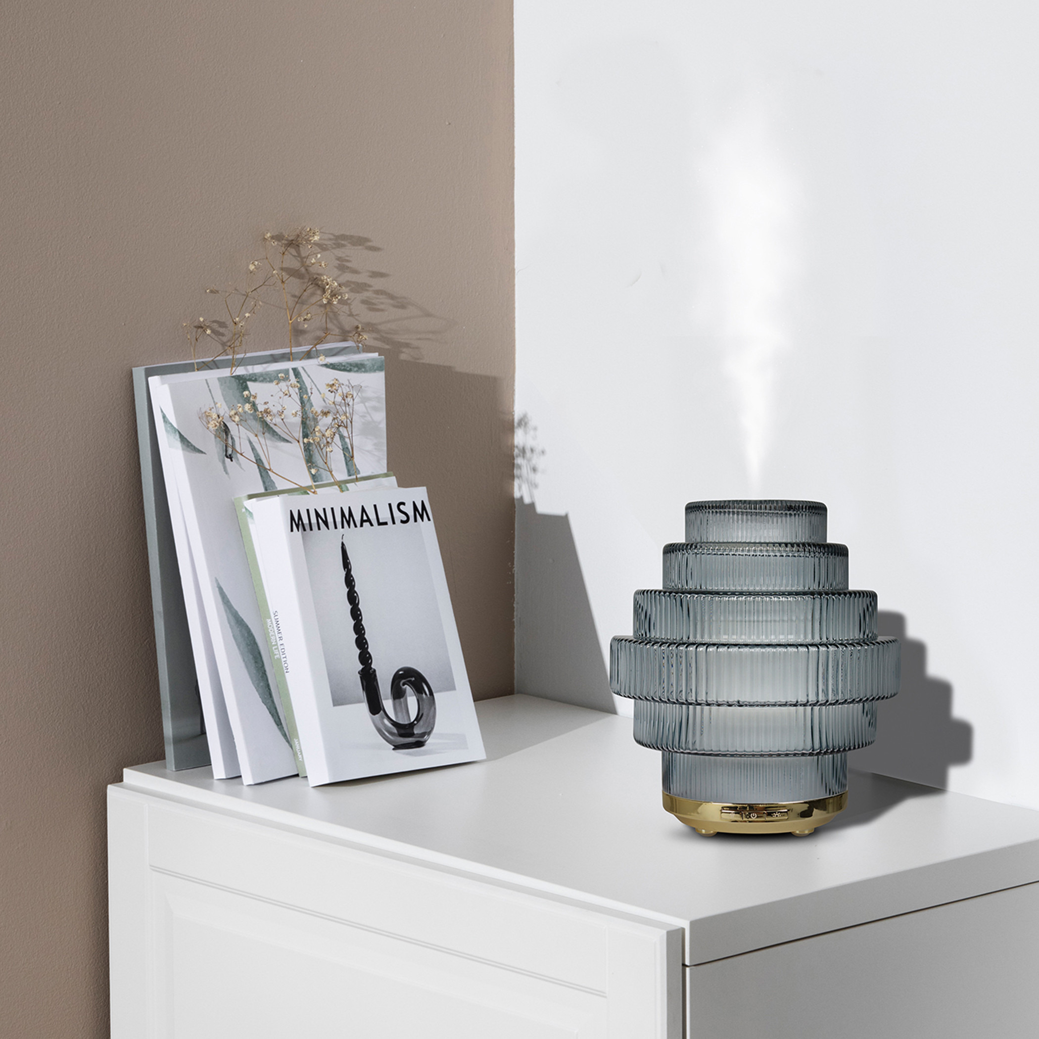 Buy Naeo Art Deco Ultrasonic Electric Aroma Diffuser - 150 ml Online ...