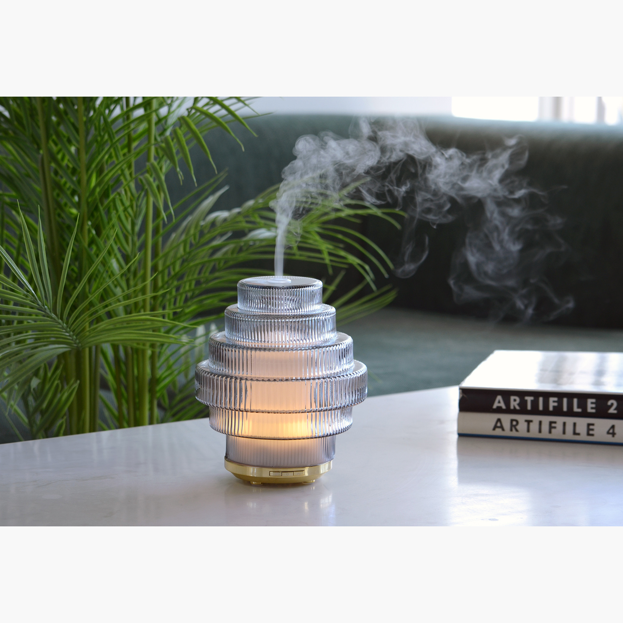 Buy Naeo Art Deco Ultrasonic Electric Aroma Diffuser - 150 ml Online ...