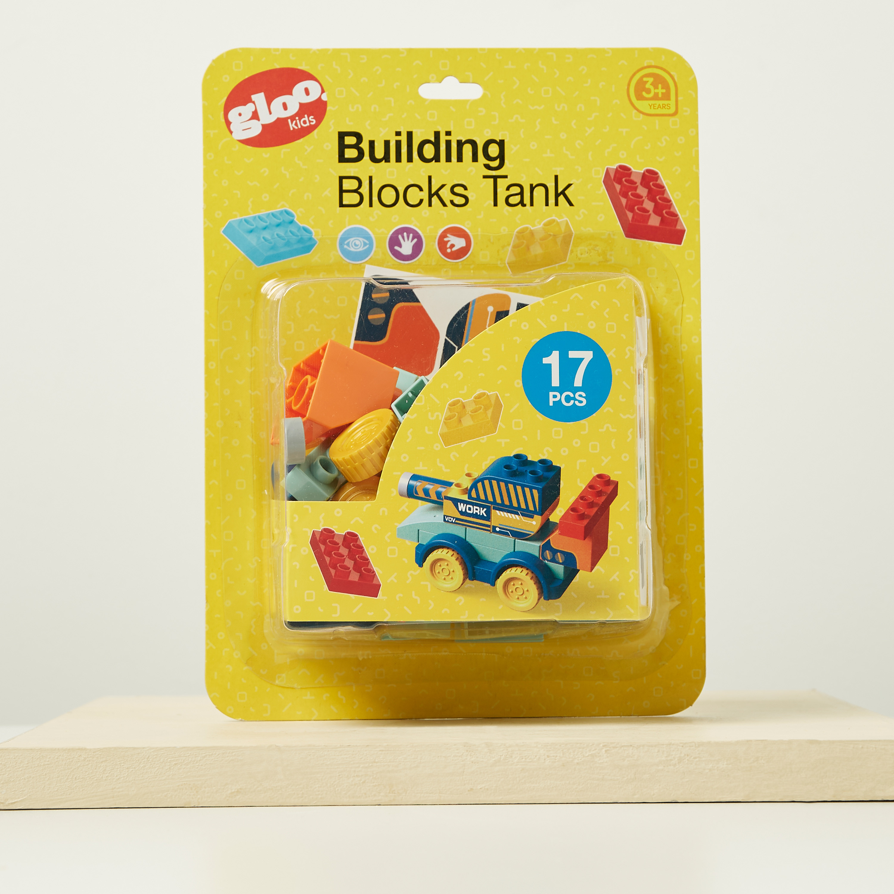 Gloo 17-Piece Building Blocks Tank Playset-toys-buildingblocks-blocks-image-1