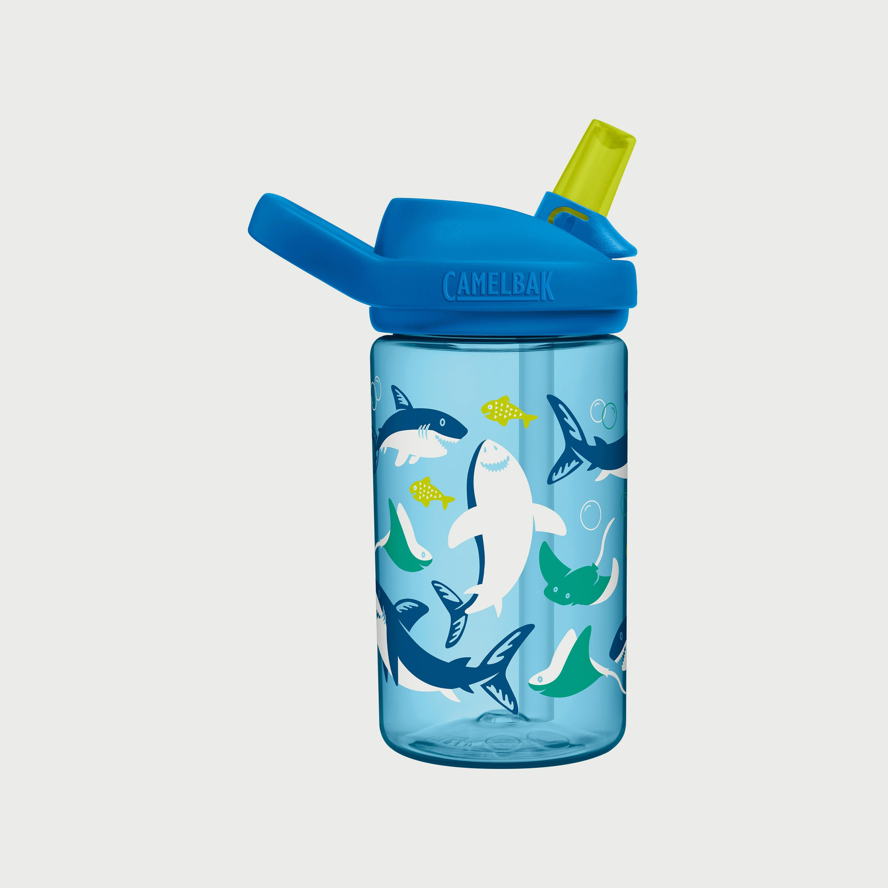 CamelBak eddy+ Kids with Straw Cap - Sharks and Rays - 414 ml-school-waterbottles-image-1