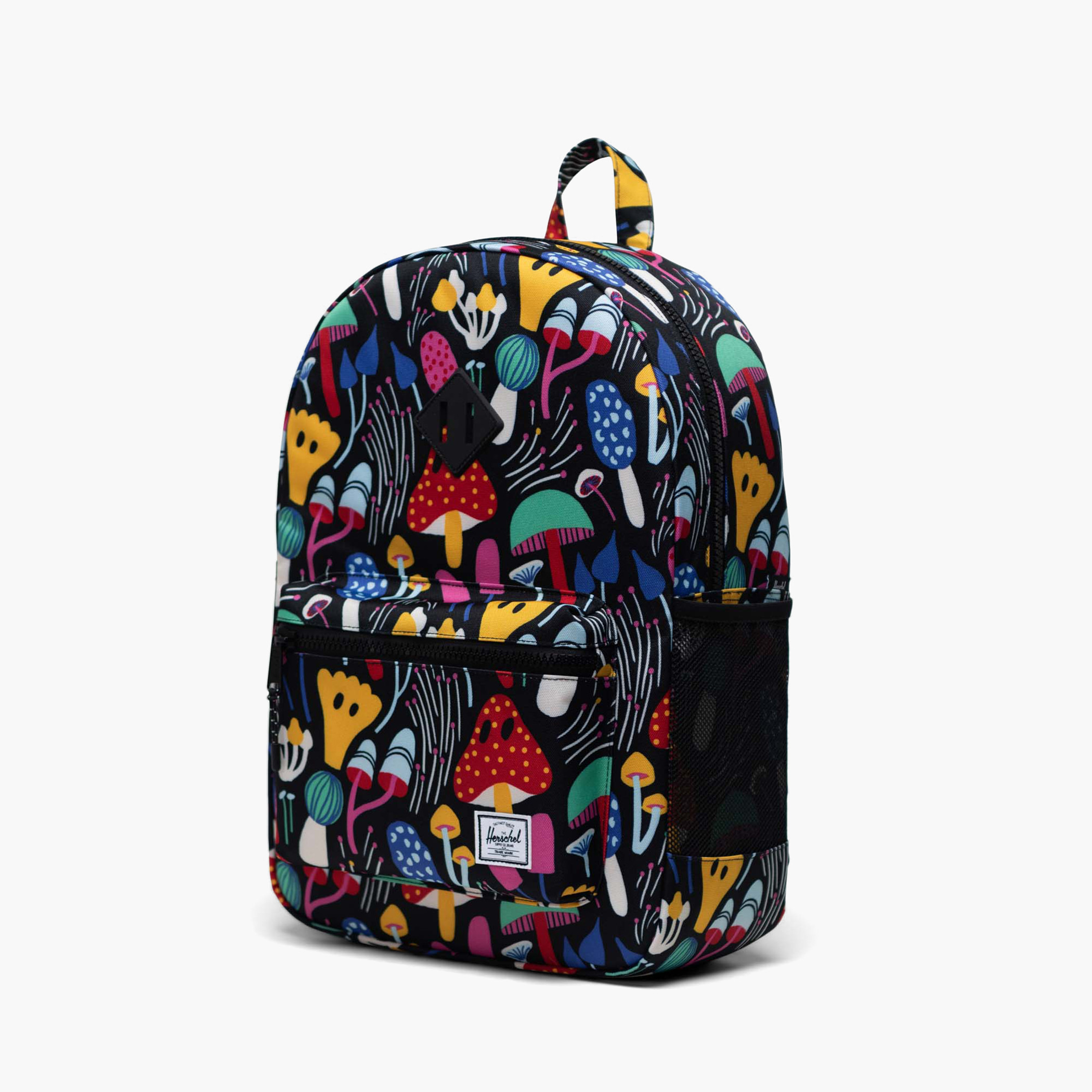 Herschel Supply Co Mushroom Print Backpack with Adjustable Straps - 31x14x43 cms 1-Year Warranty-school-bagsandbackpacks-backpacks-image-3