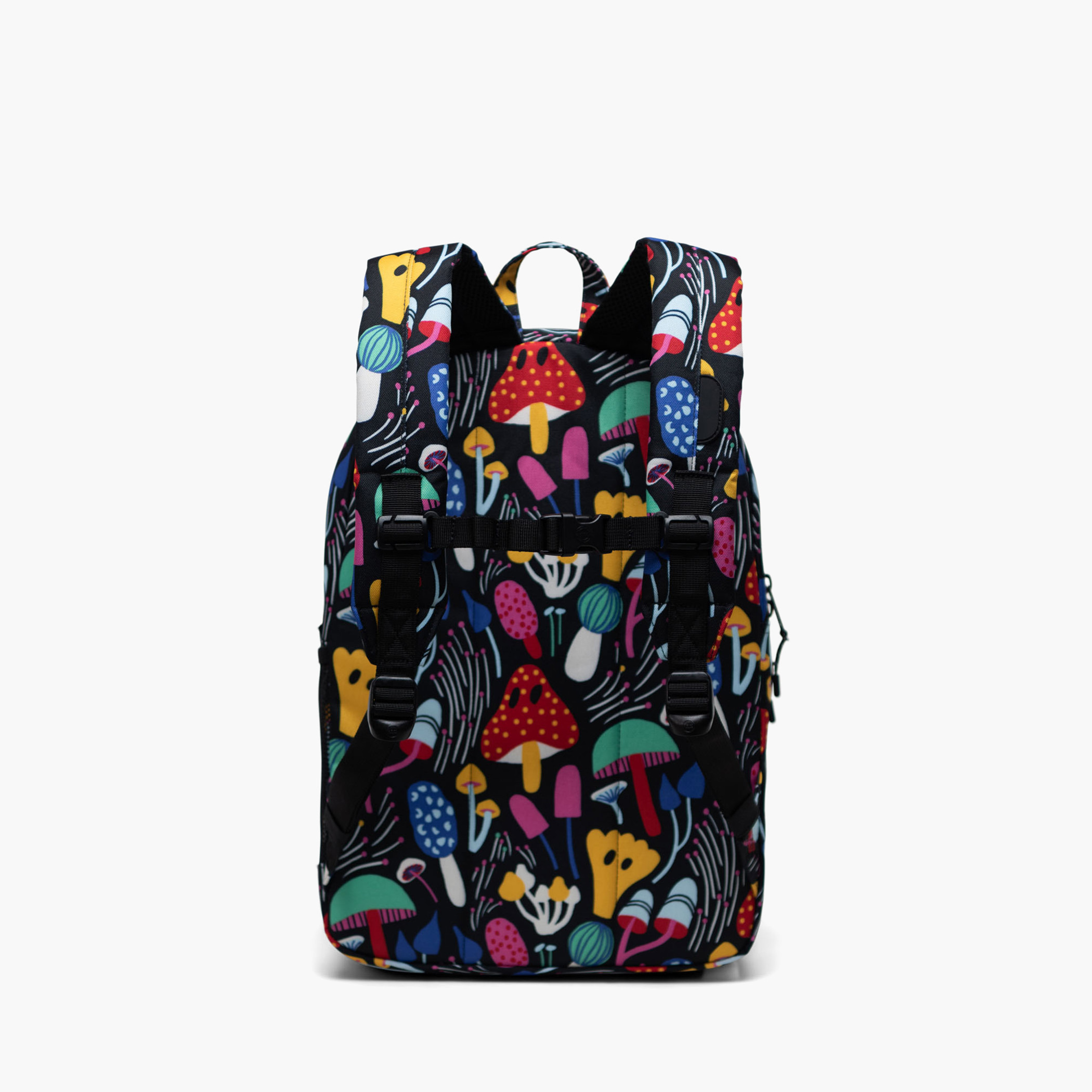 Herschel Supply Co Mushroom Print Backpack with Adjustable Straps - 31x14x43 cms 1-Year Warranty-school-bagsandbackpacks-backpacks-image-4