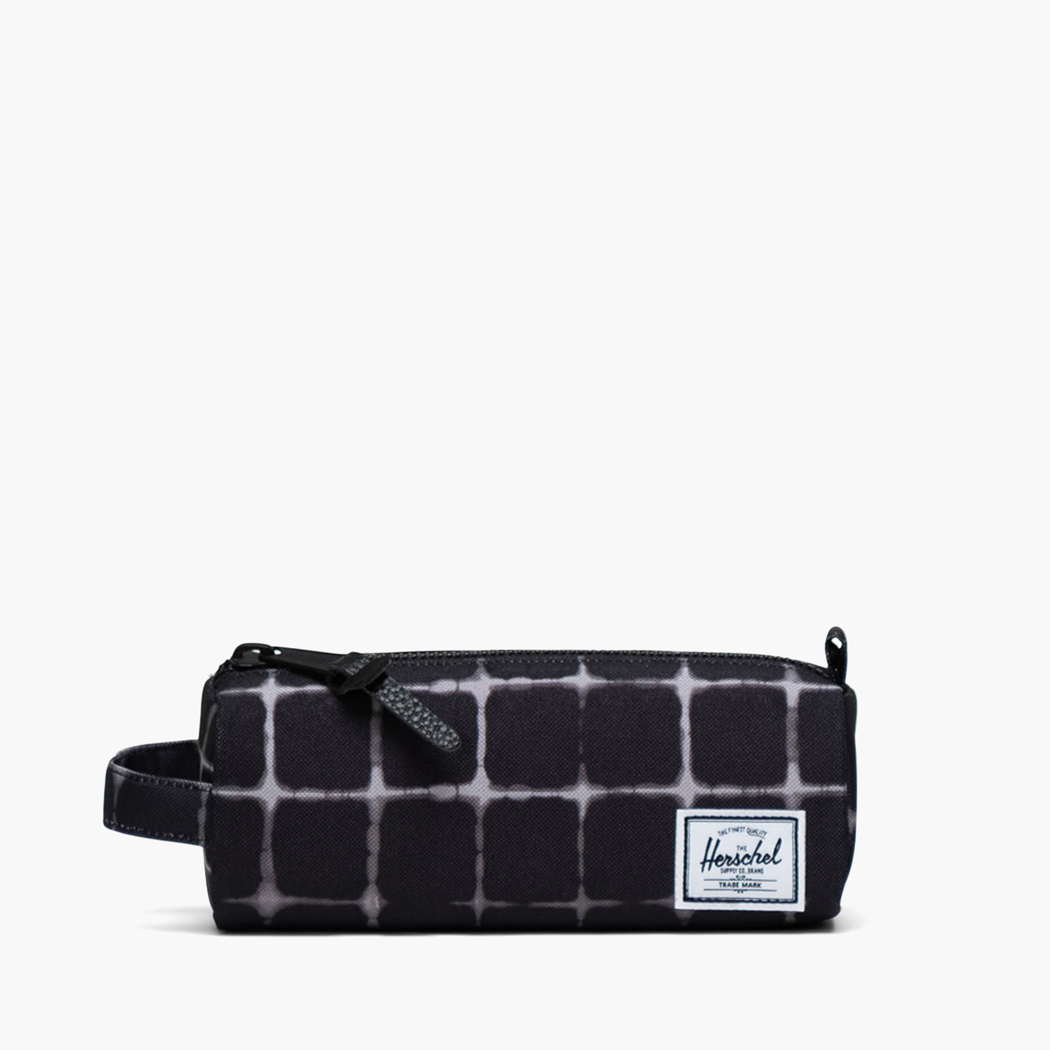 Herschel Supply Co Checked Tie-Dye Print Pencil Pouch with Zip Closure - 1-Year Warranty-school-stationery-pencilcases-image-1