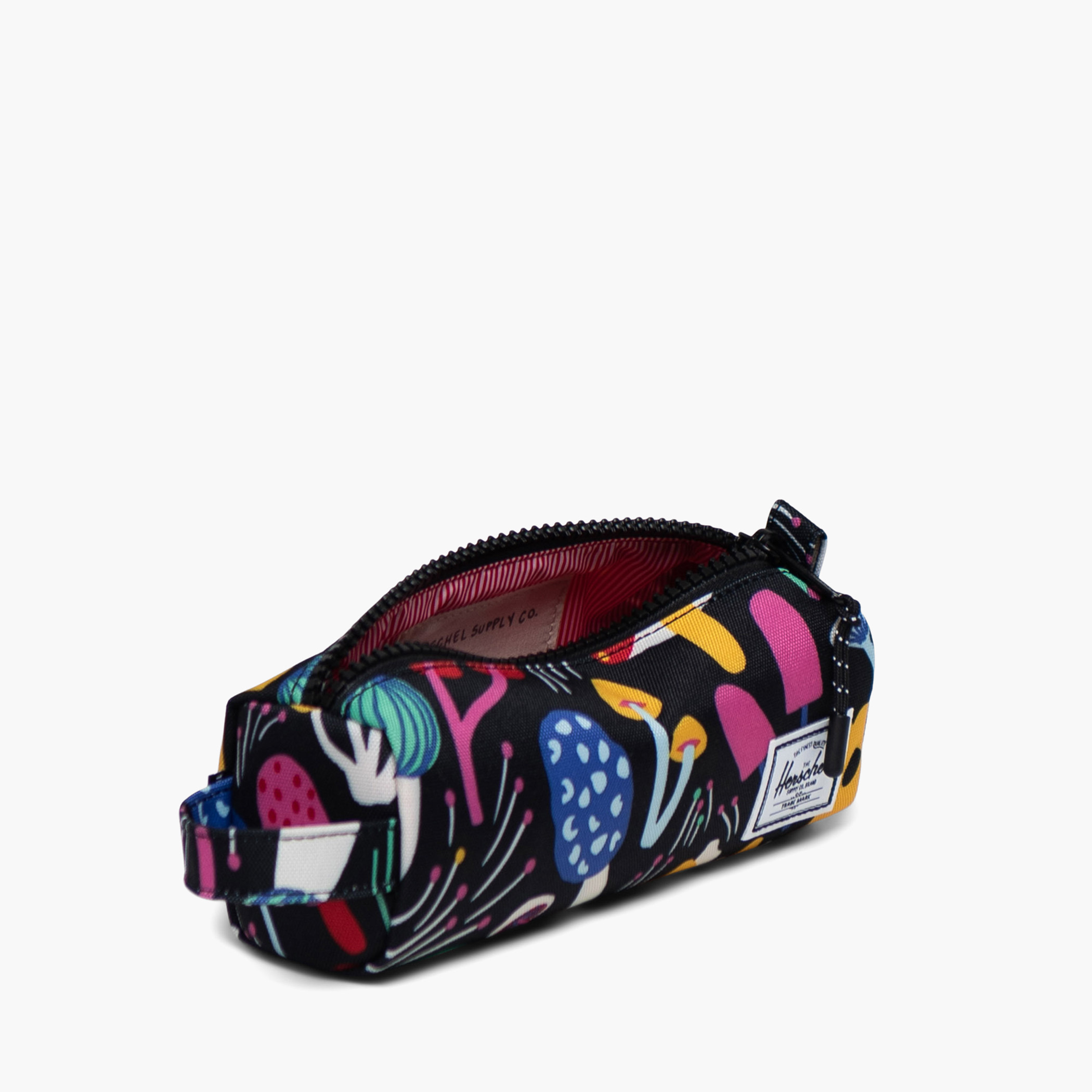 Herschel Supply Co Mushroom Print Pencil Pouch with Zip Closure - 1-Year Warranty-school-stationery-pencilcases-image-3
