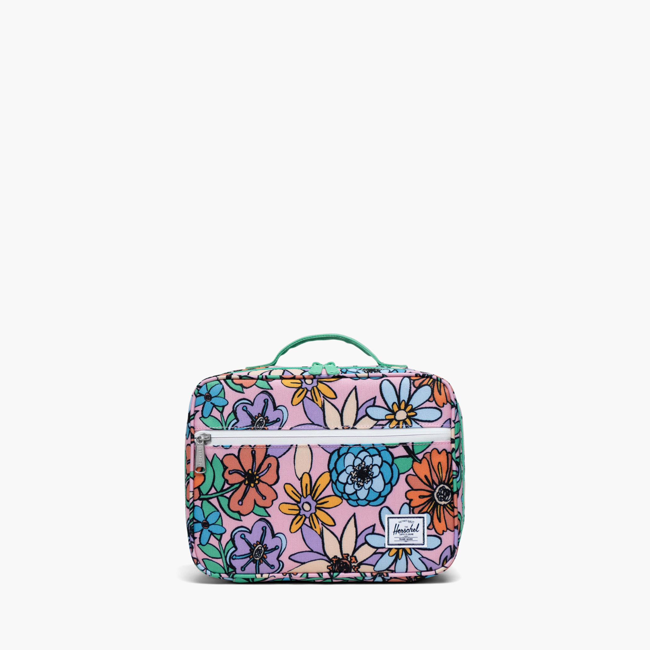 Herschel Supply Co All-Over Floral Print Lunch Bag - 1-Year Warranty-school-lunchessentials-lunchbags-image-1