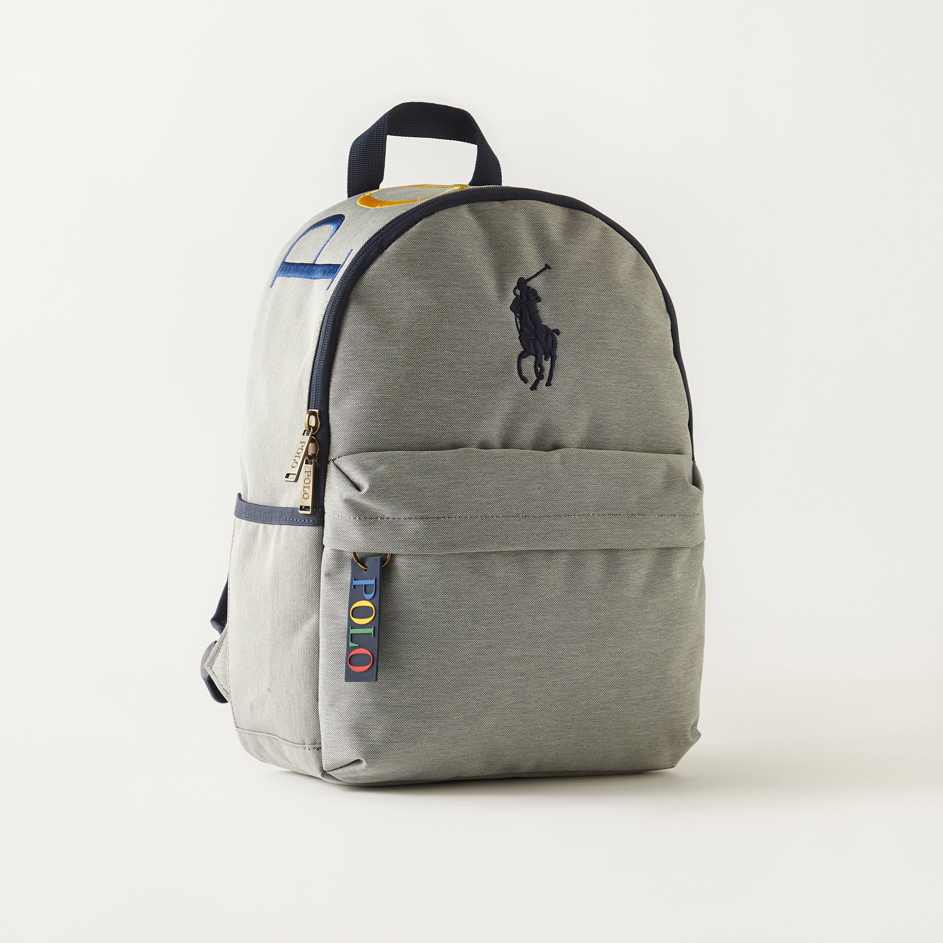 شنطة ظهر مطرّزة بشعار الماركة من بولو رالف لورين - 39x13x30 سم-school-bagsandbackpacks-backpacks-image-2