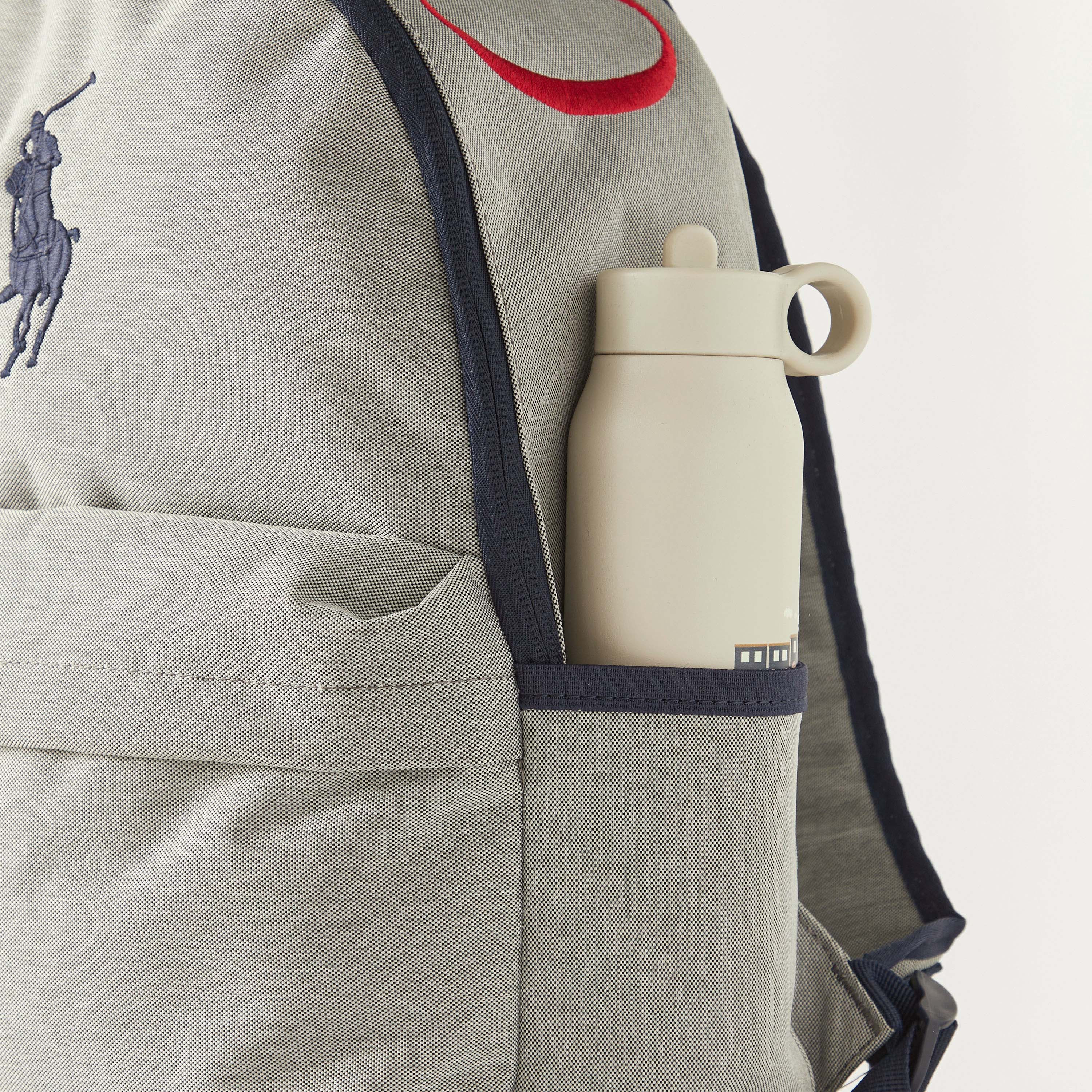 شنطة ظهر مطرّزة بشعار الماركة من بولو رالف لورين - 39x13x30 سم-school-bagsandbackpacks-backpacks-image-5