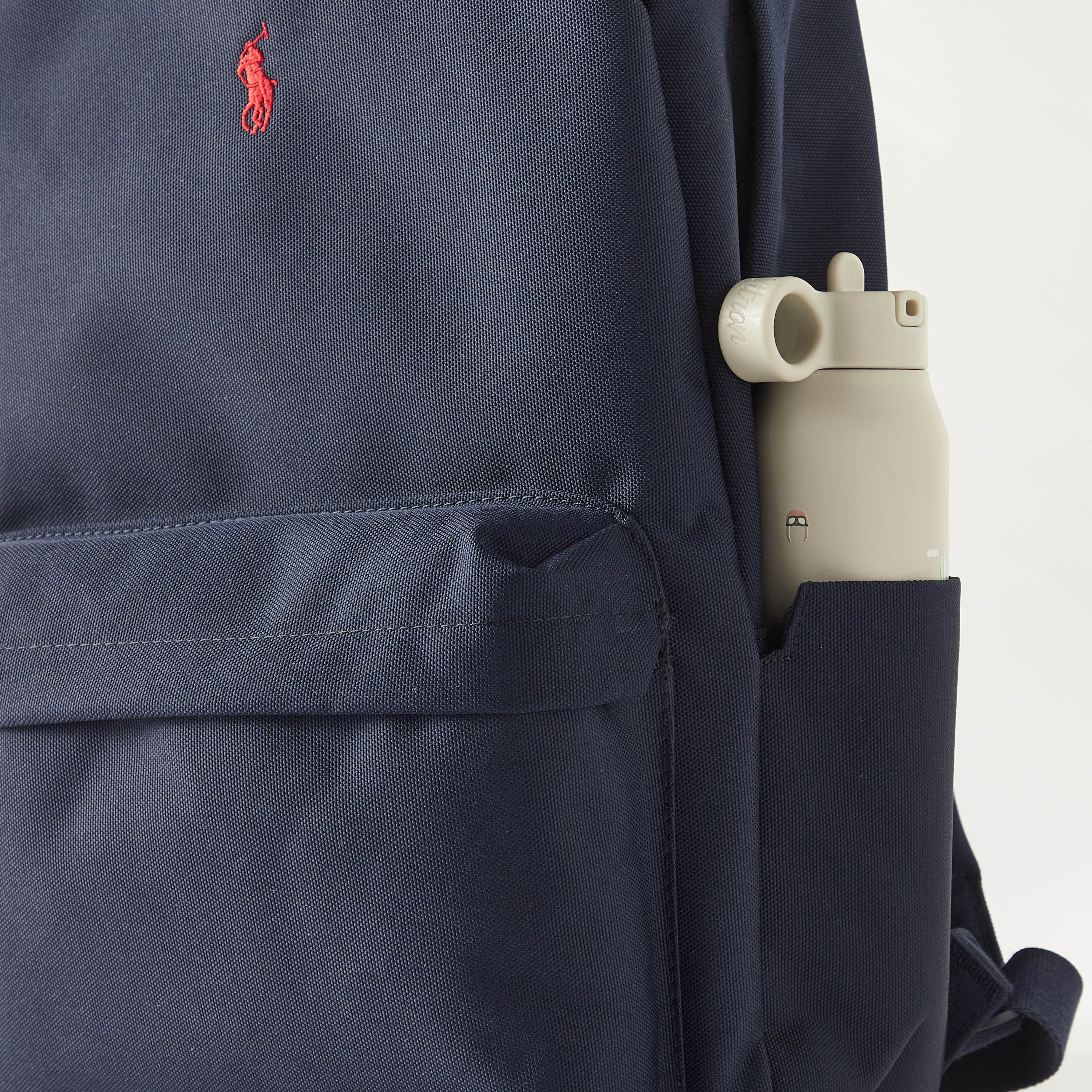 Polo Ralph Lauren Solid Backpack with Adjustable Shoulder Straps - 13x31x45 cms-school-bagsandbackpacks-backpacks-image-5