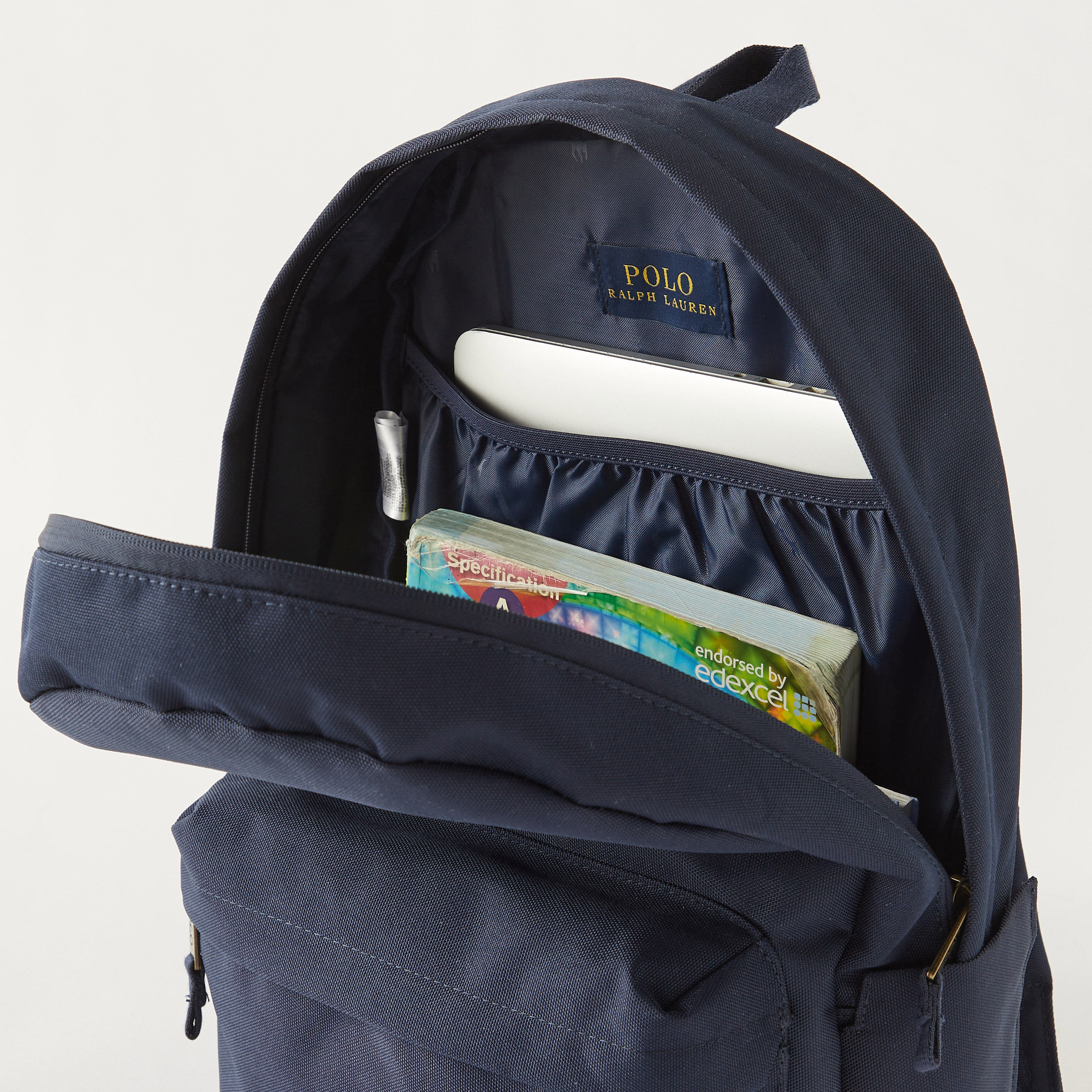 Polo Ralph Lauren Solid Backpack with Adjustable Shoulder Straps - 13x31x45 cms-school-bagsandbackpacks-backpacks-image-6