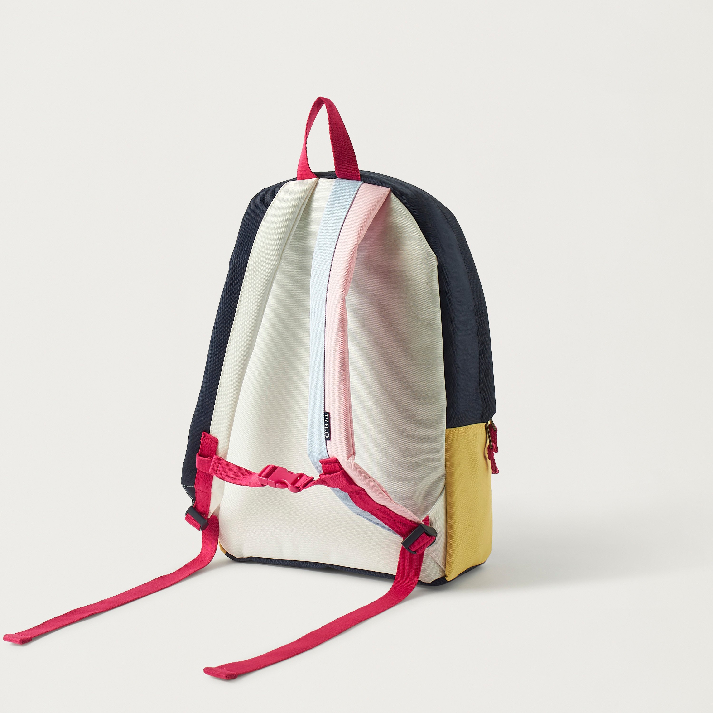 شنطة ظهر بسحاب إغلاق وشعار من بولو رالف لورين - 13x30x39 سم-school-bagsandbackpacks-backpacks-image-2