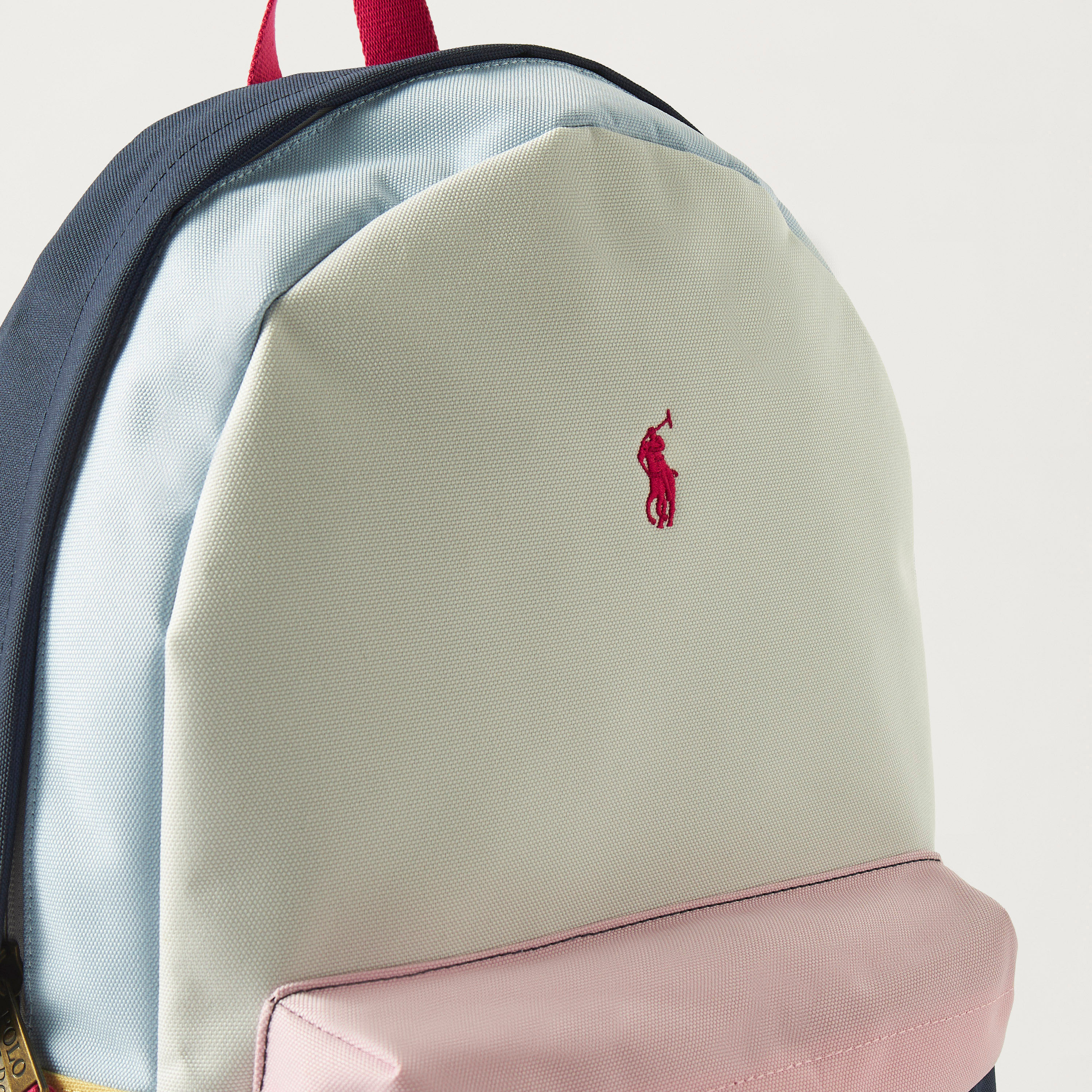 شنطة ظهر بسحاب إغلاق وشعار من بولو رالف لورين - 13x30x39 سم-school-bagsandbackpacks-backpacks-image-4
