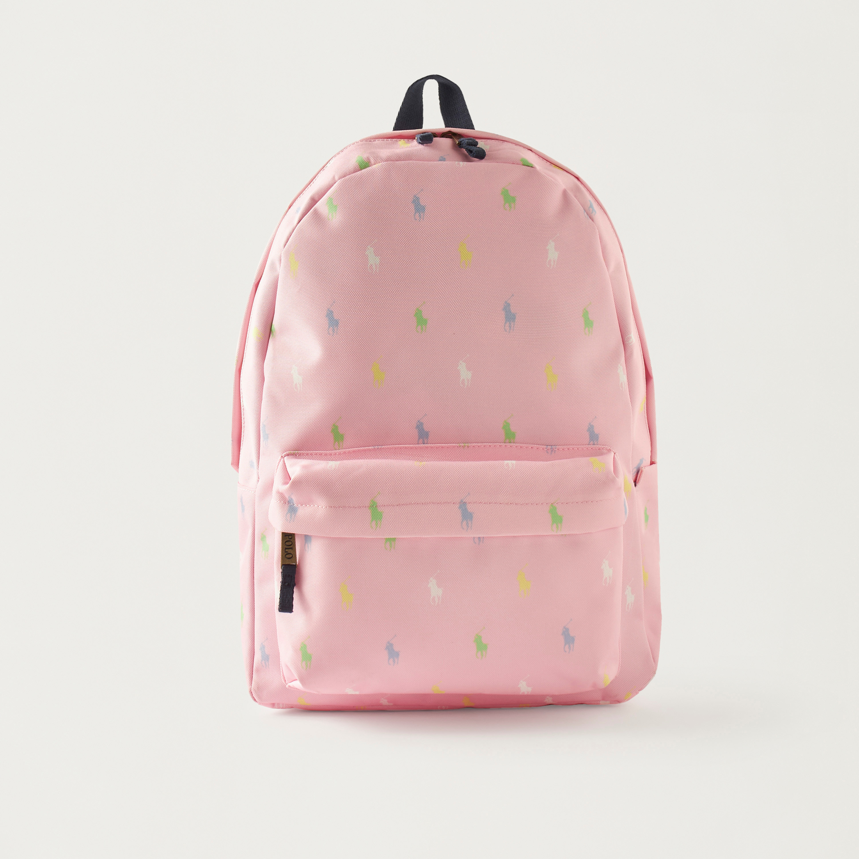 Polo Ralph Lauren All-Over Print Backpack with Adjustable Straps - 13x30x39 cms-school-bagsandbackpacks-backpacks-image-1