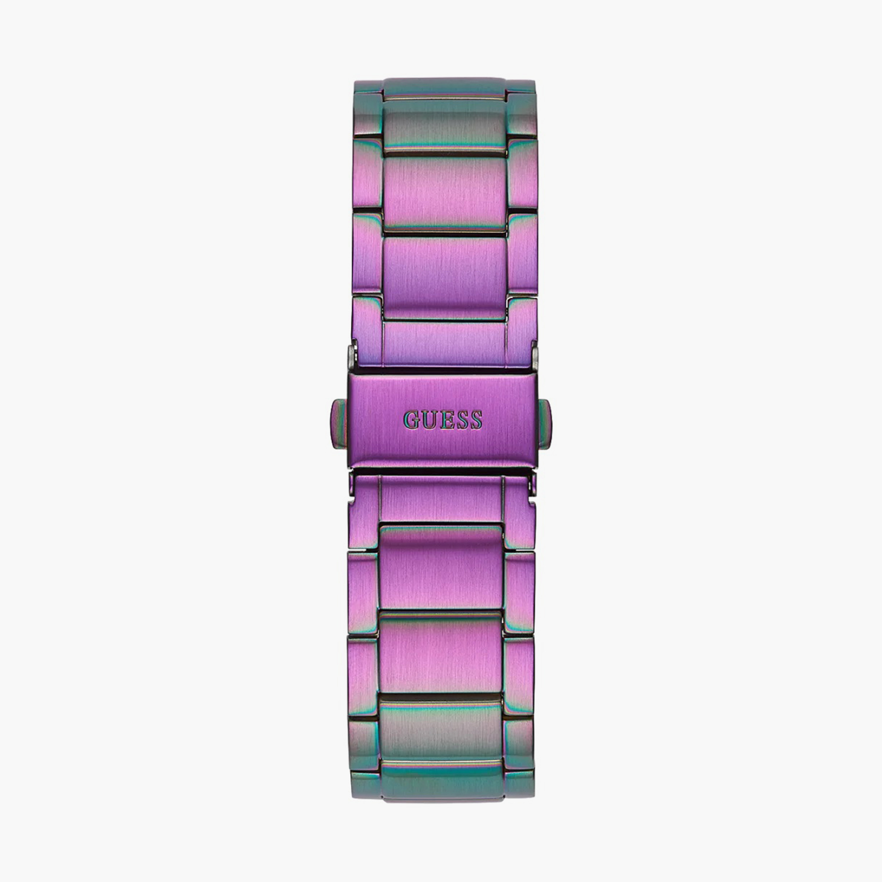 Guess Women s Purple Automatic Stainless Steel Strap Watch GW0302L3