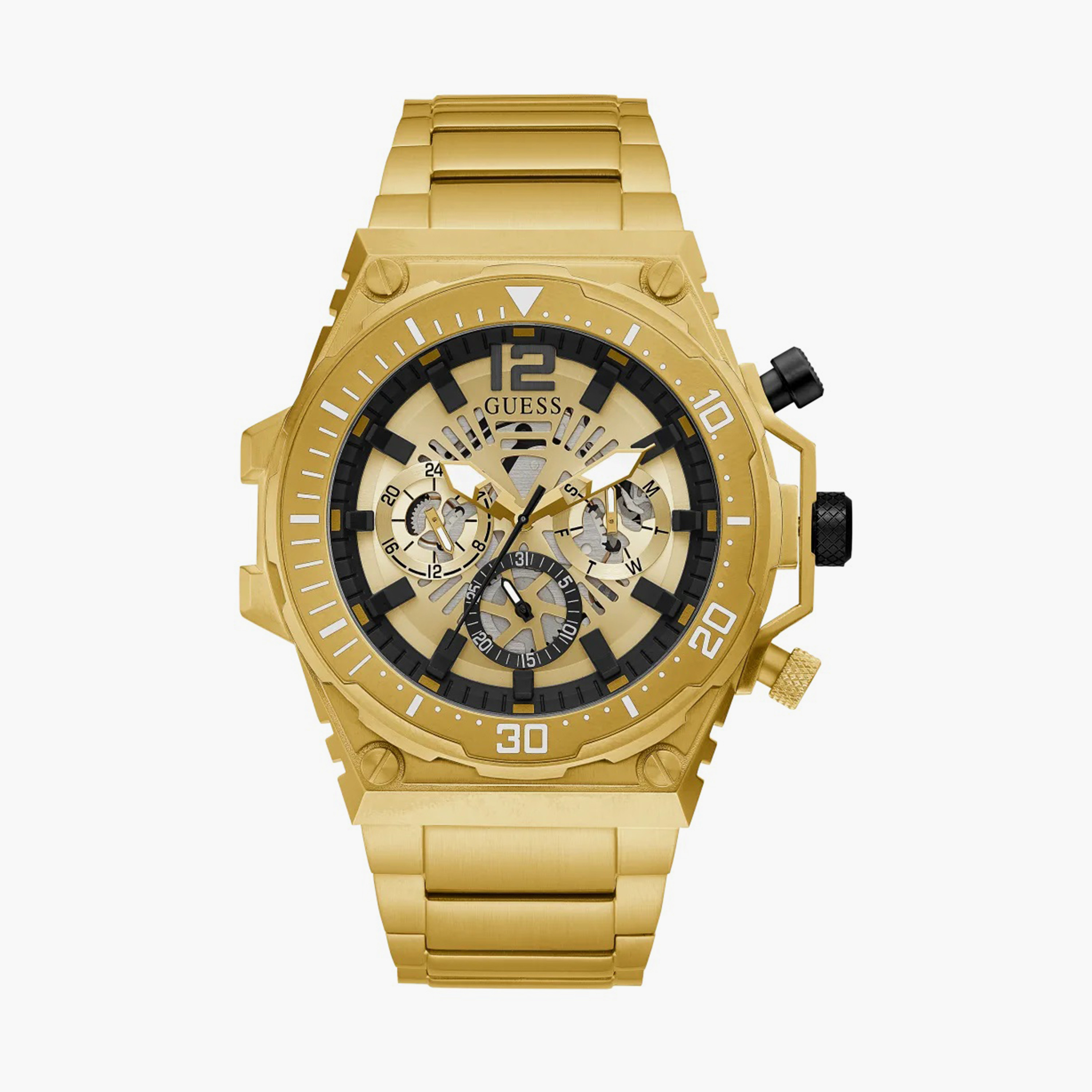 Guess shop watches gold