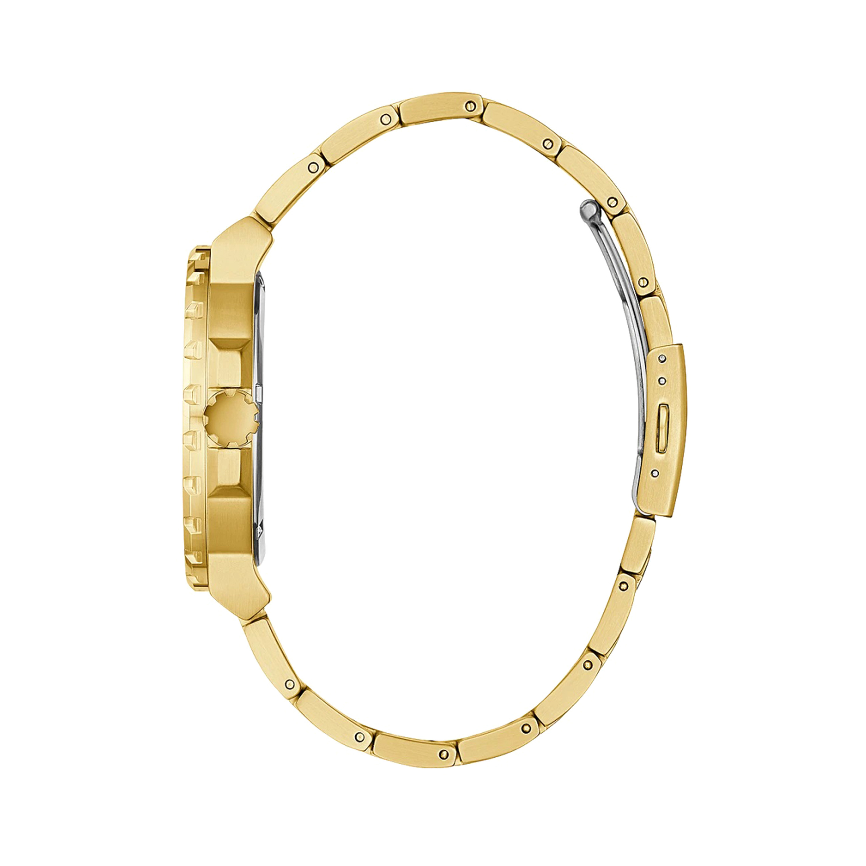 Guess Men's Gold Analog Stainless Steel Strap Watch - GW0426G2-men-watchesandjewellery-watches-image-2