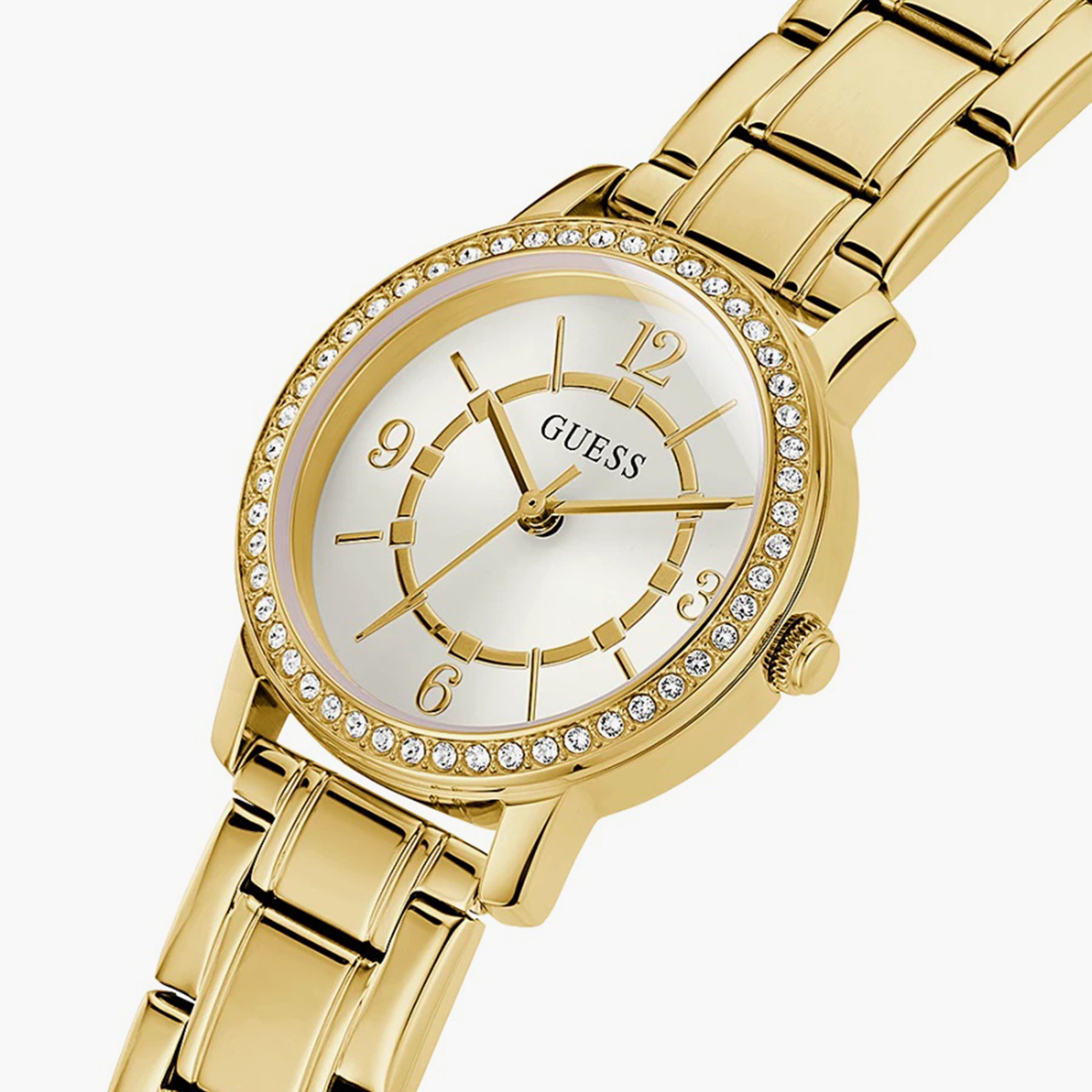 Guess Gold Analog Stainless Steel Strap Watch - GW0468L2-women-watchesandjewellery-watches-image-4