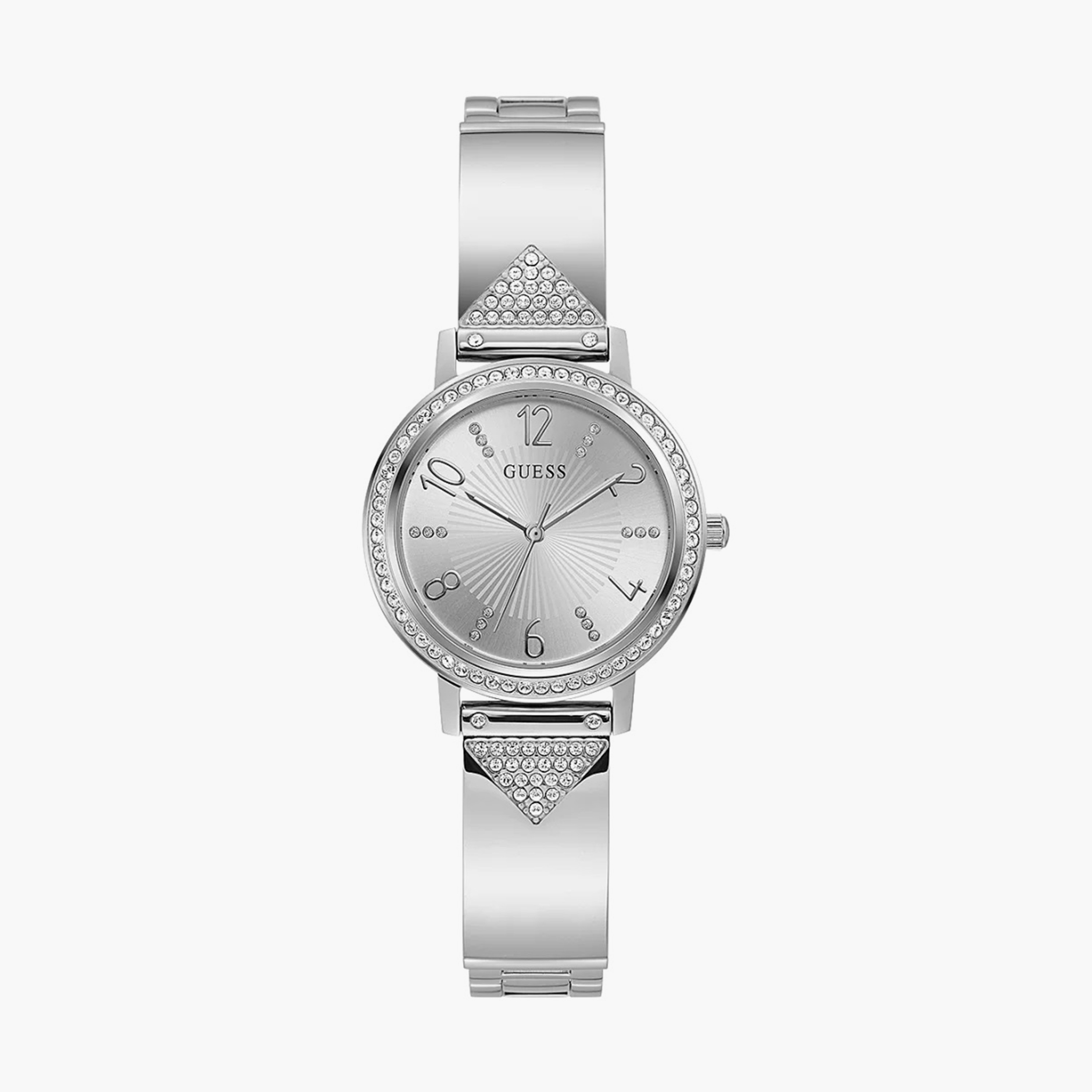 Guess Silver Analog Stainless Steel Strap Watch - GW0474L1-women-watchesandjewellery-watches-image-1