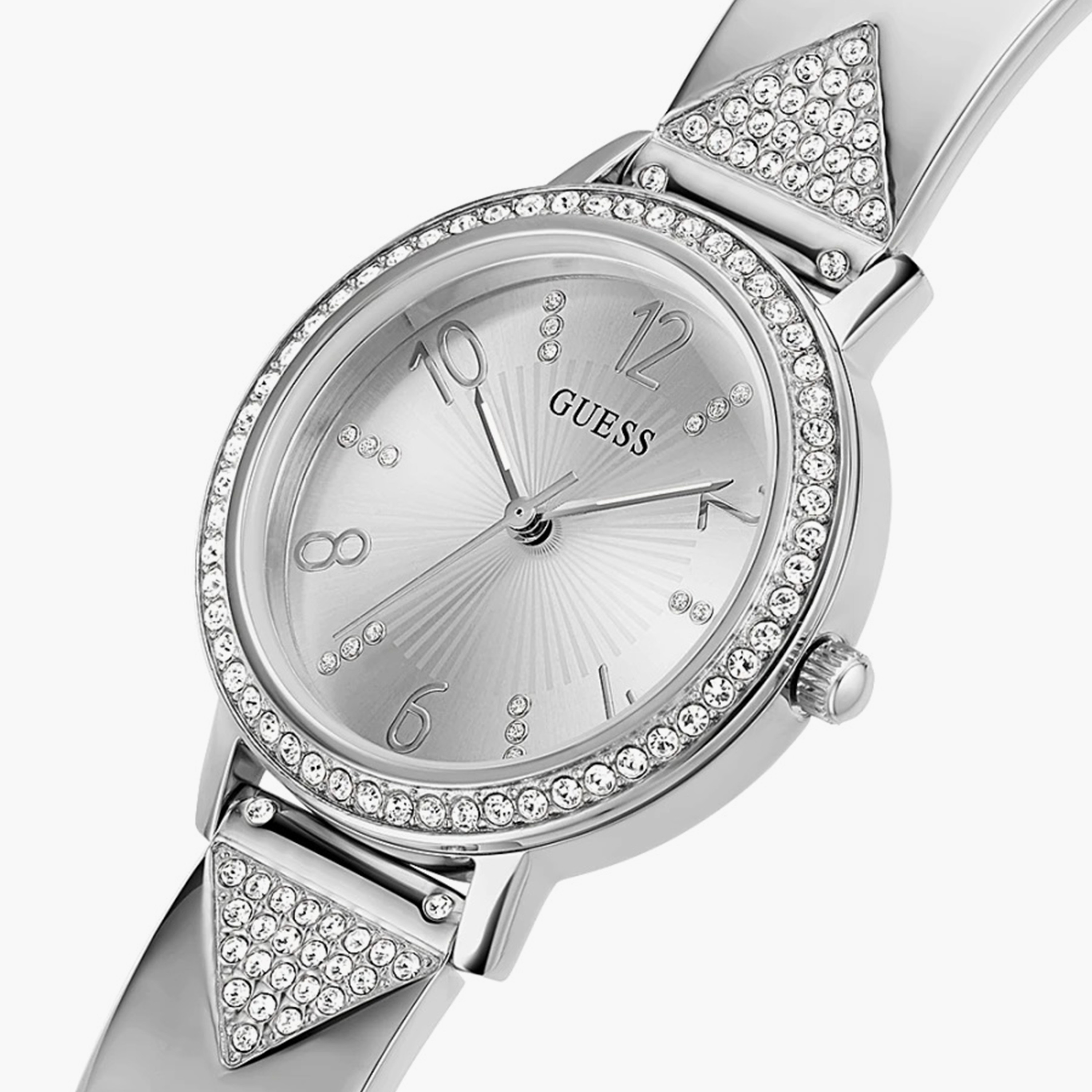 Guess Silver Analog Stainless Steel Strap Watch - GW0474L1-women-watchesandjewellery-watches-image-4