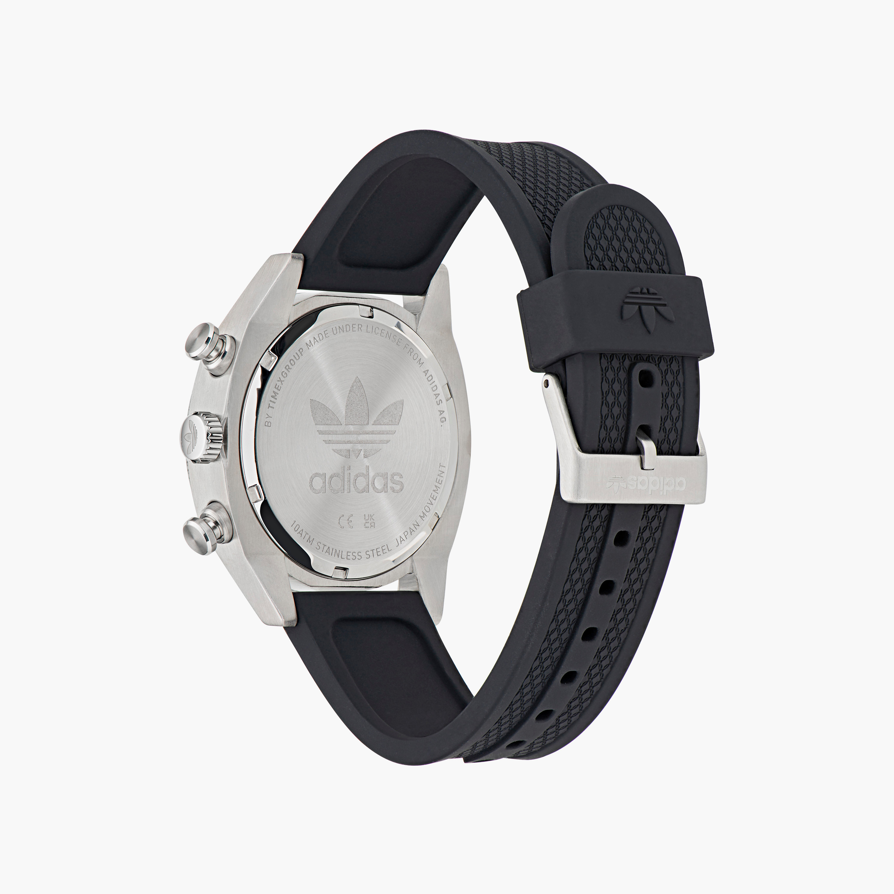 ساعة كرونوغراف بسوار سيليكون اسود من أديداس للرجال AOFH23005-men-watchesandjewellery-watches-image-3