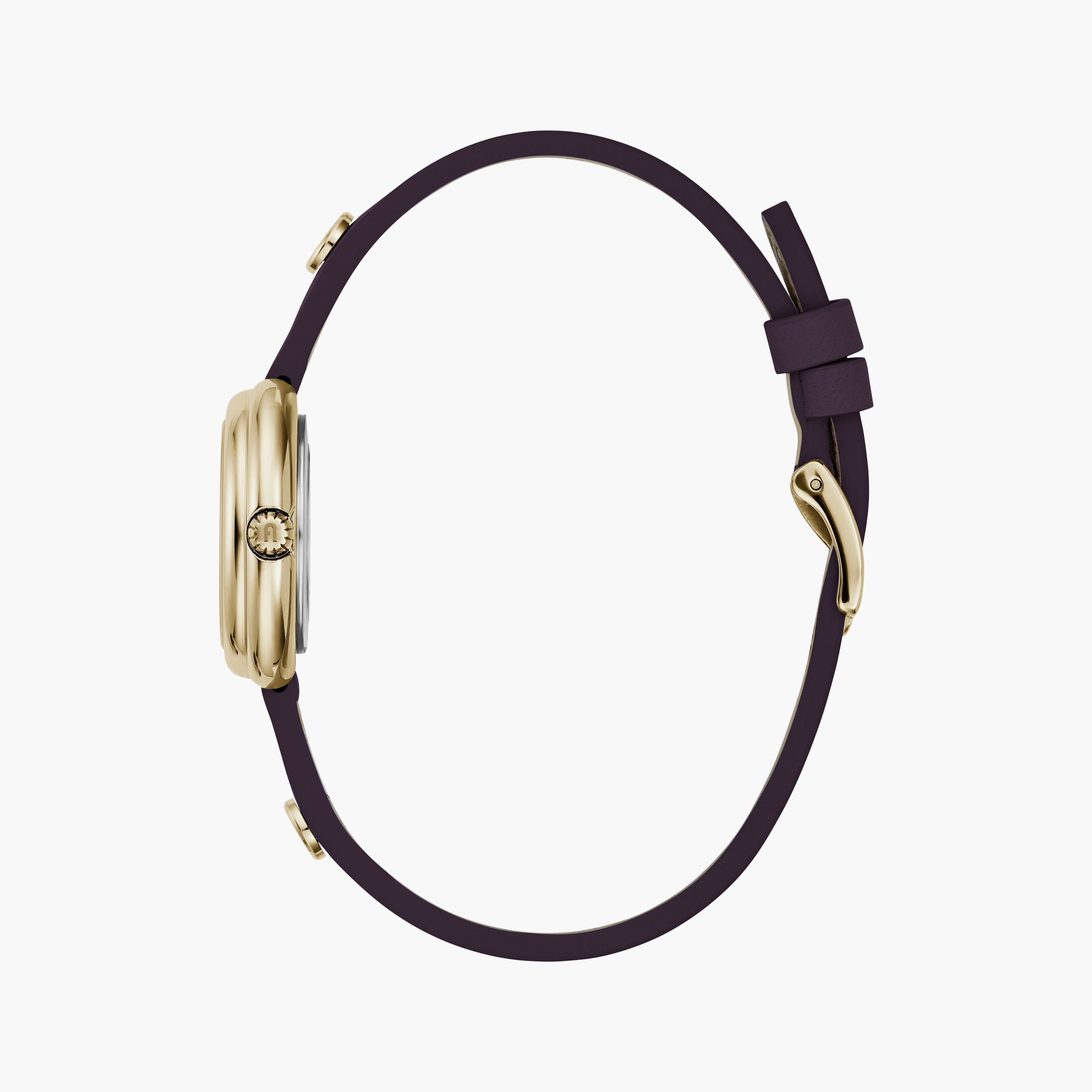 Furla Purple Analog Leather Strap Watch | WW00031006L2-women-watchesandjewellery-watches-image-2