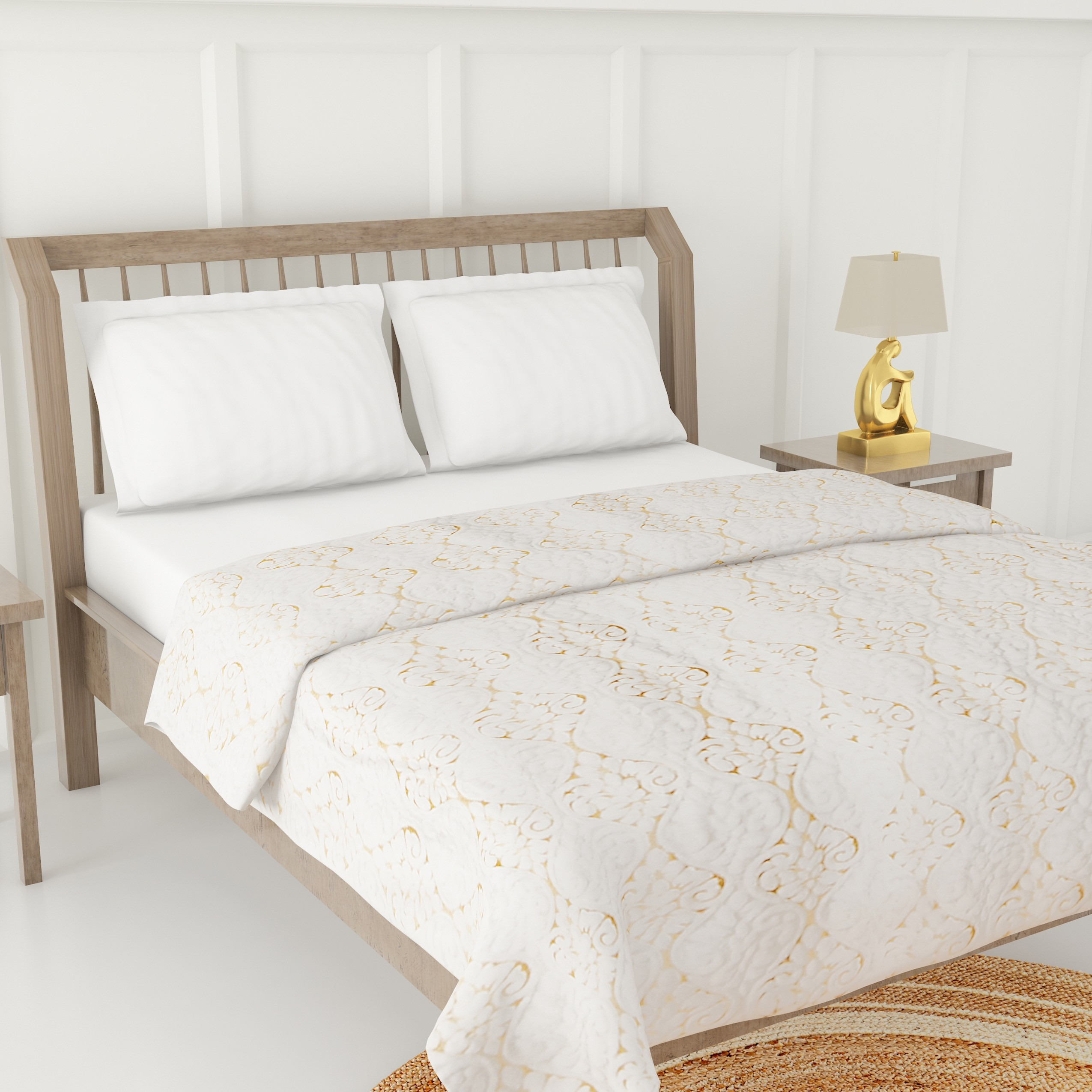 بطانية خفيفة فلانيل بارزة الملمس - 200x150 سم-household-cushionsandthrows-throwsandblankets-throws-image-3