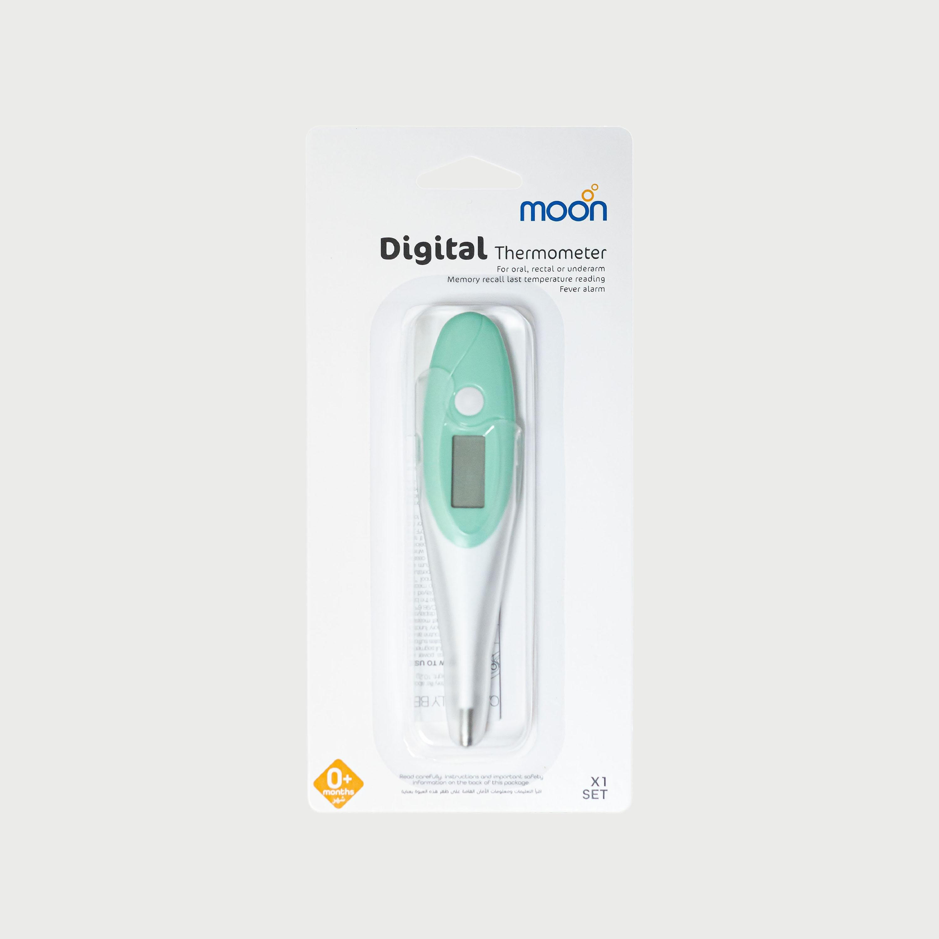 ميزان الحرارة الرقمي LCD للجسم أطفال و كبار من موون-baby-healthandsafety-thermometersandaspirators-image-4