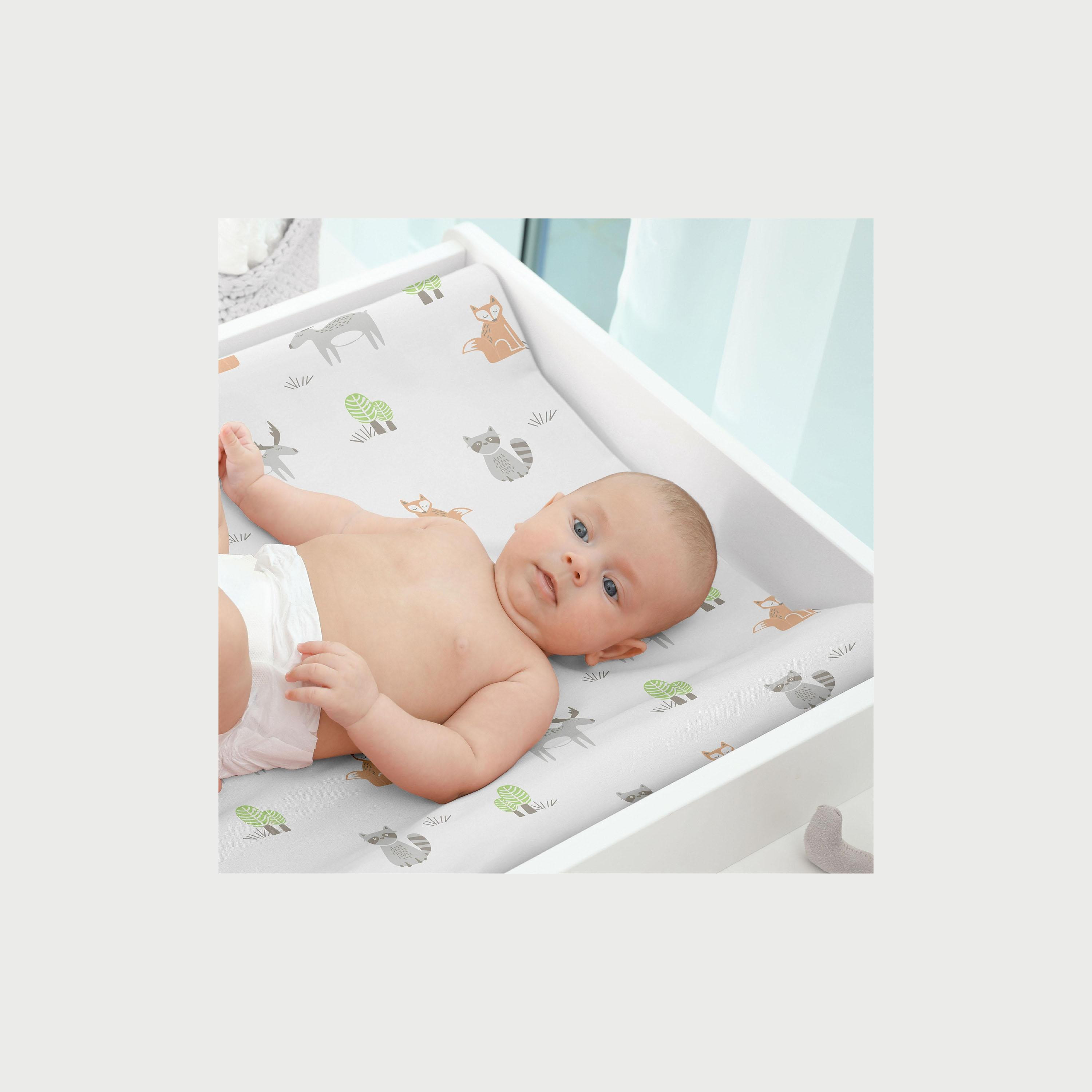 وسادة تغيير عضوية من موون، ألوان متعددة-baby-diapering-changingmats-image-4