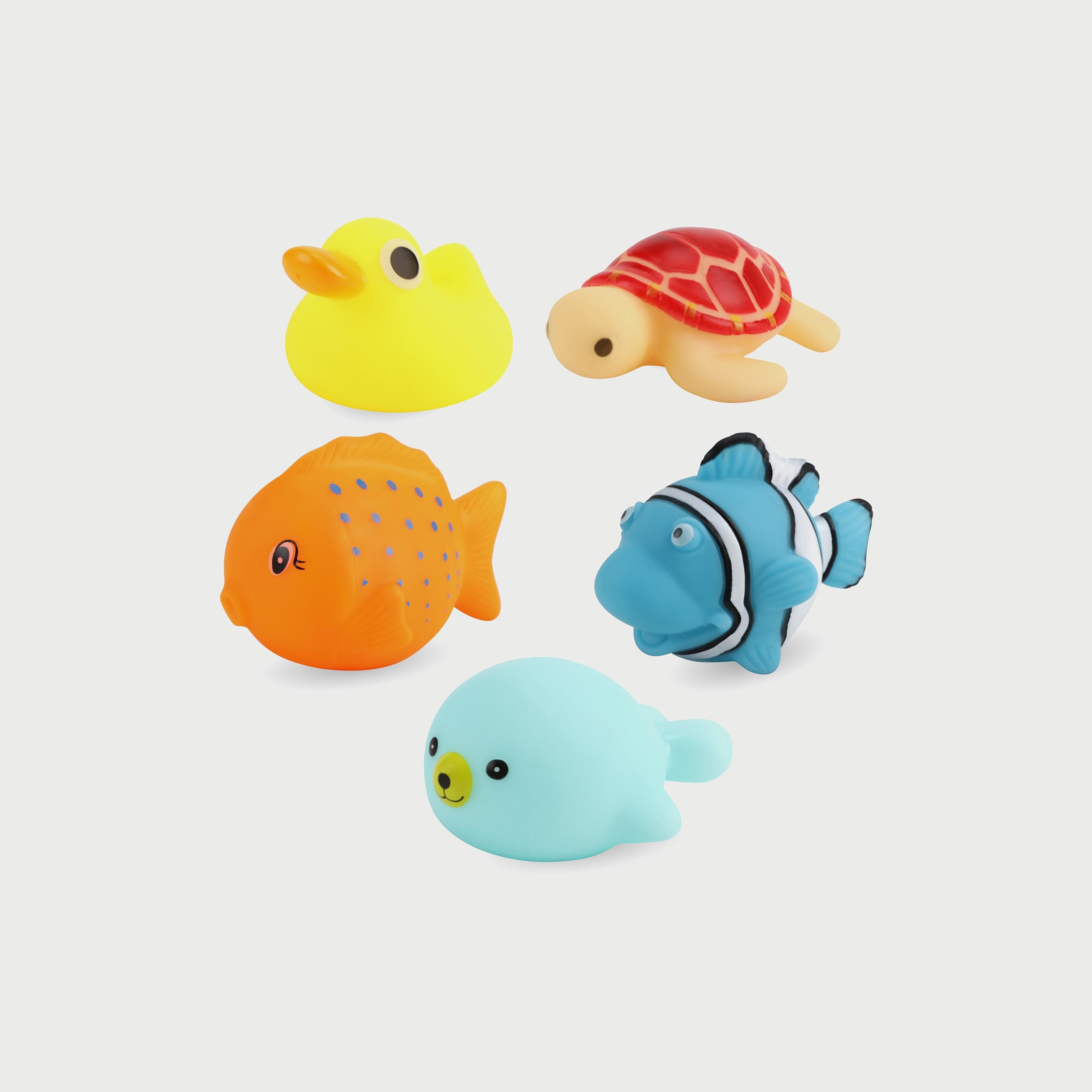 Moon 5-Piece Baby Sea Life Toys-toys-playfigures-animals-image-1