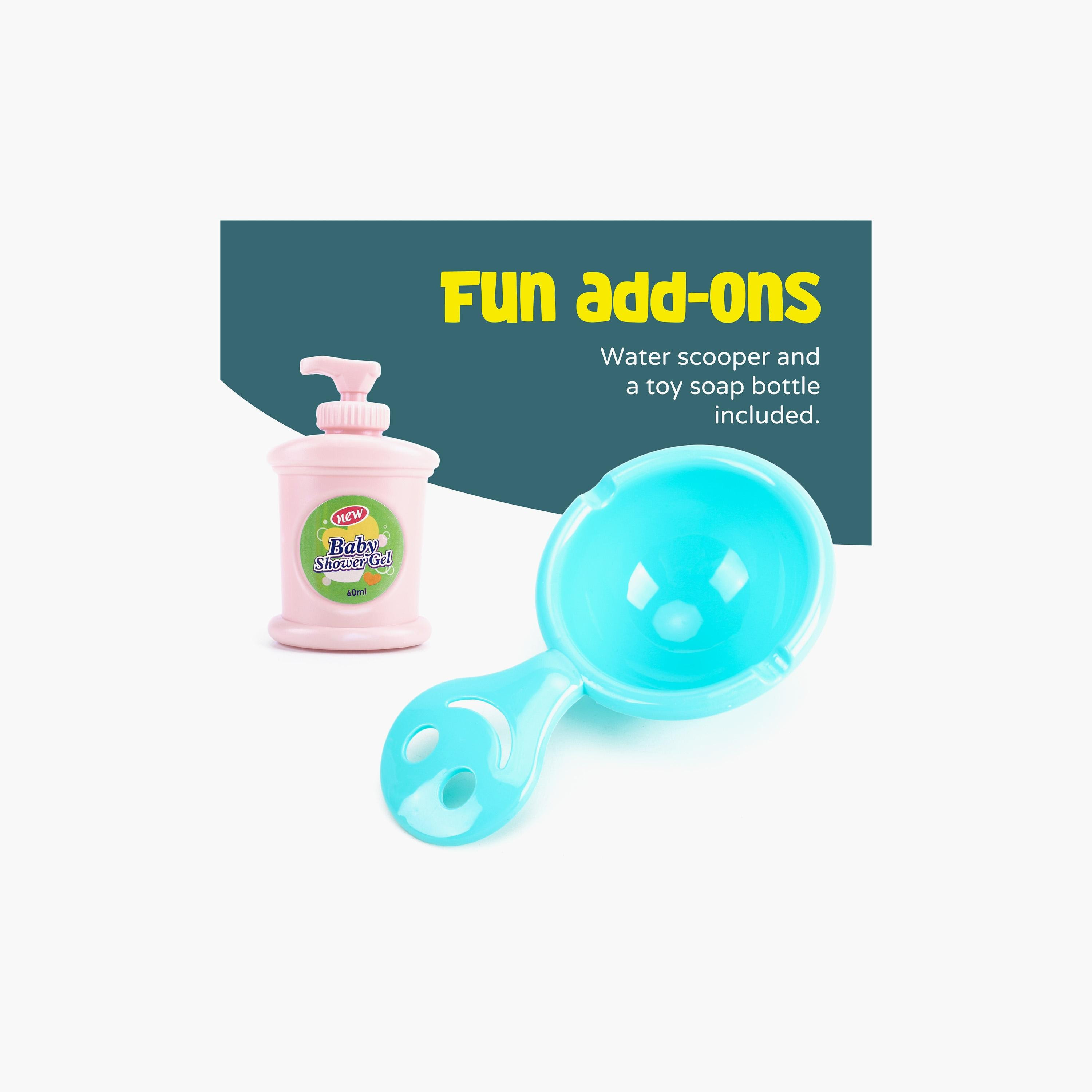 أصدقاء حوض الإستحمام من موون، أصفر -baby-bathandcare-bathtubs-image-4