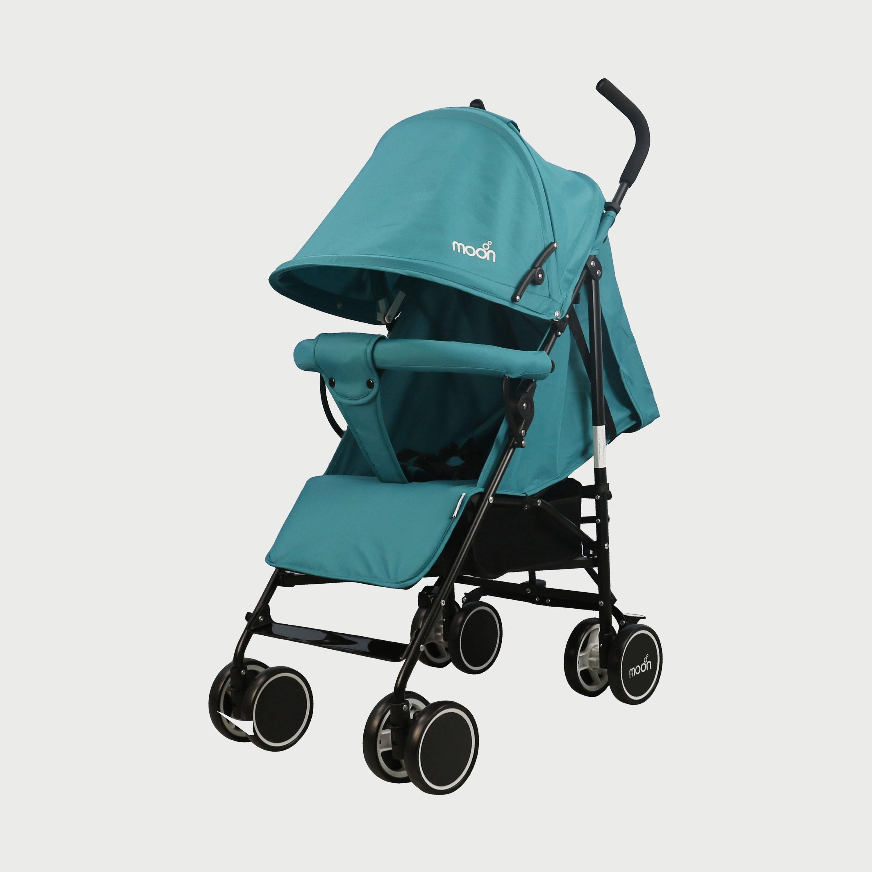 Moon Neo Plus Light Weight Travel Stroller, Sea Blue-baby-gear-strollersandprams-strollers-image-1