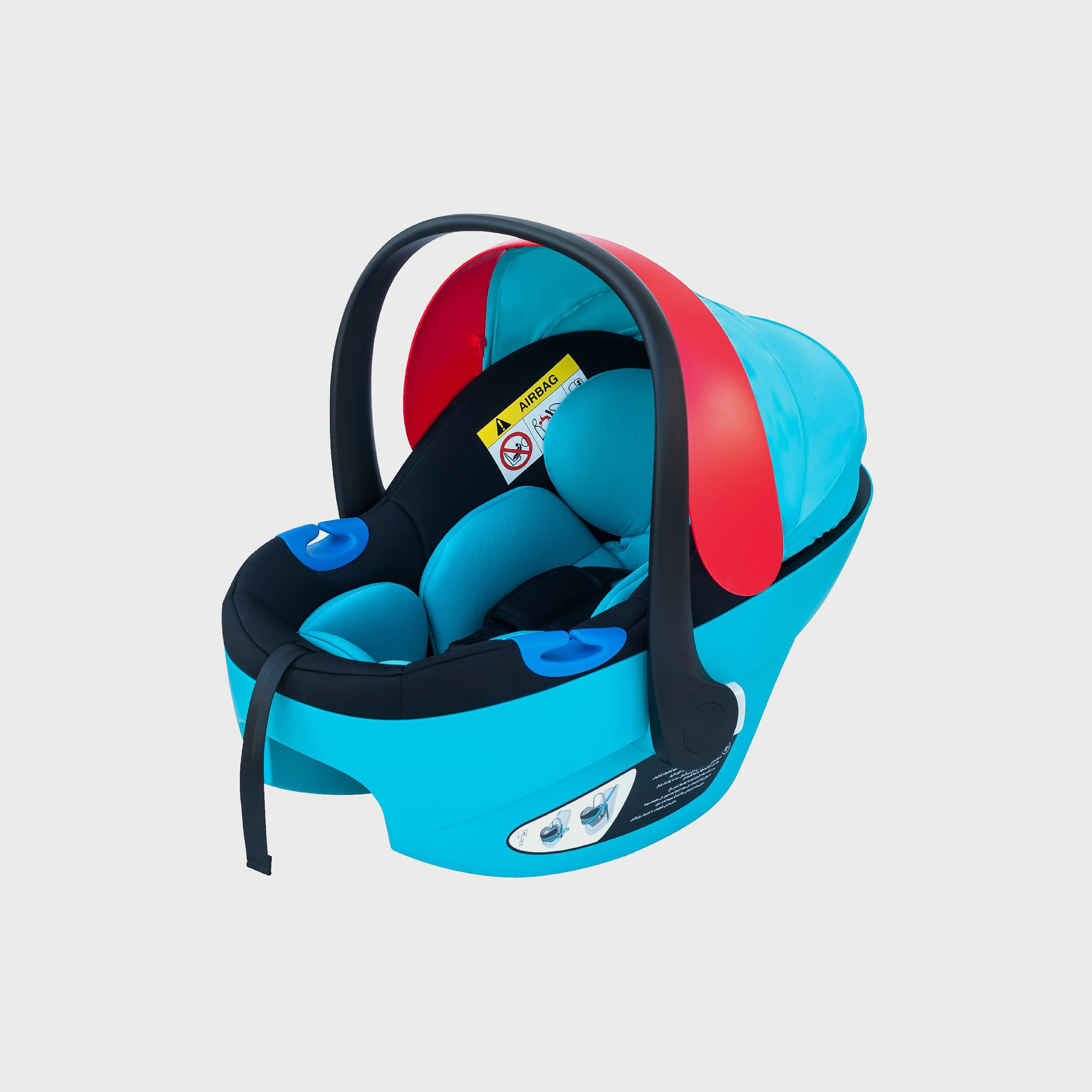 مقعد سيارة بيبو ماكس كارير من مون - أخضر-baby-gear-carseats-image-1