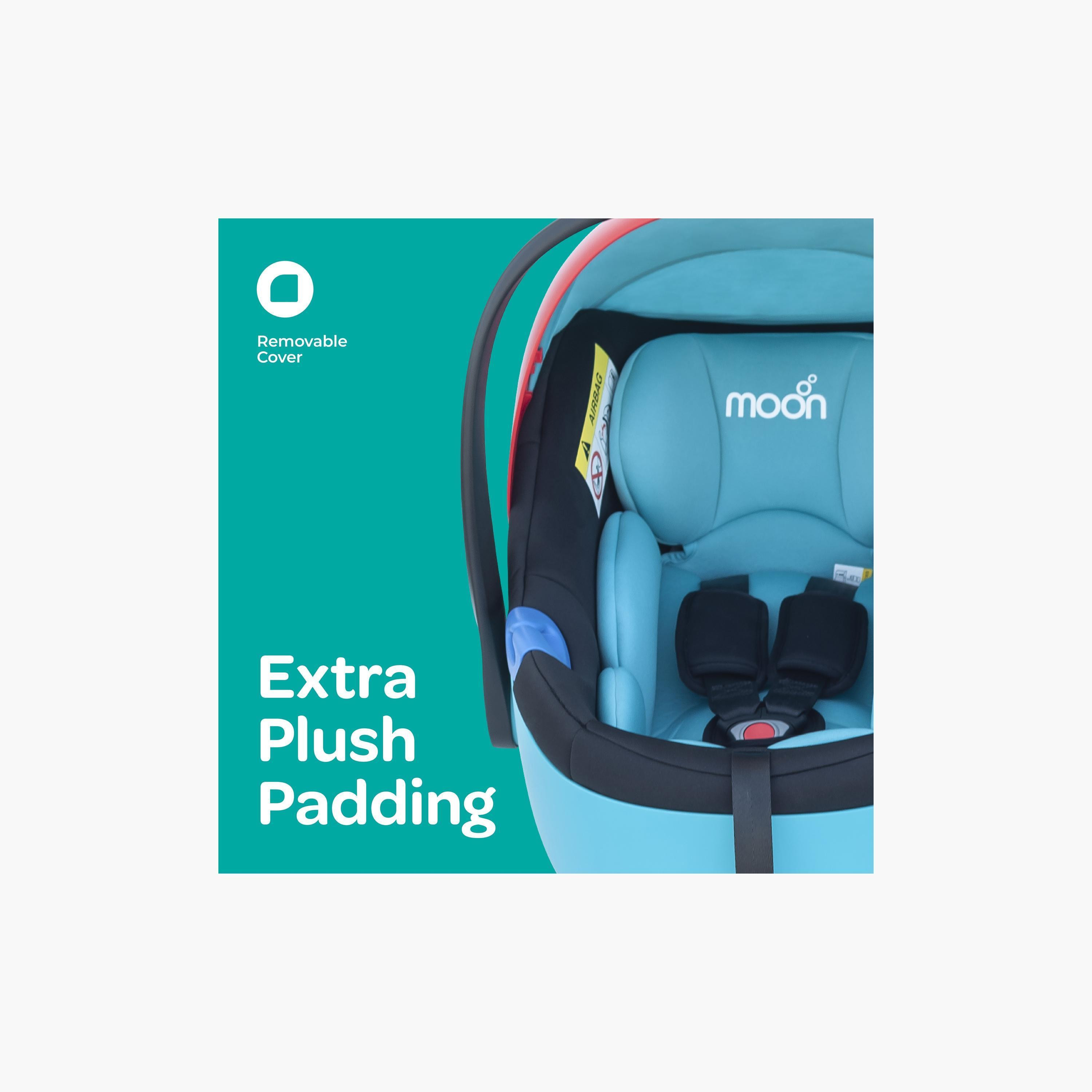 مقعد سيارة بيبو ماكس كارير من مون - أخضر-baby-gear-carseats-image-3