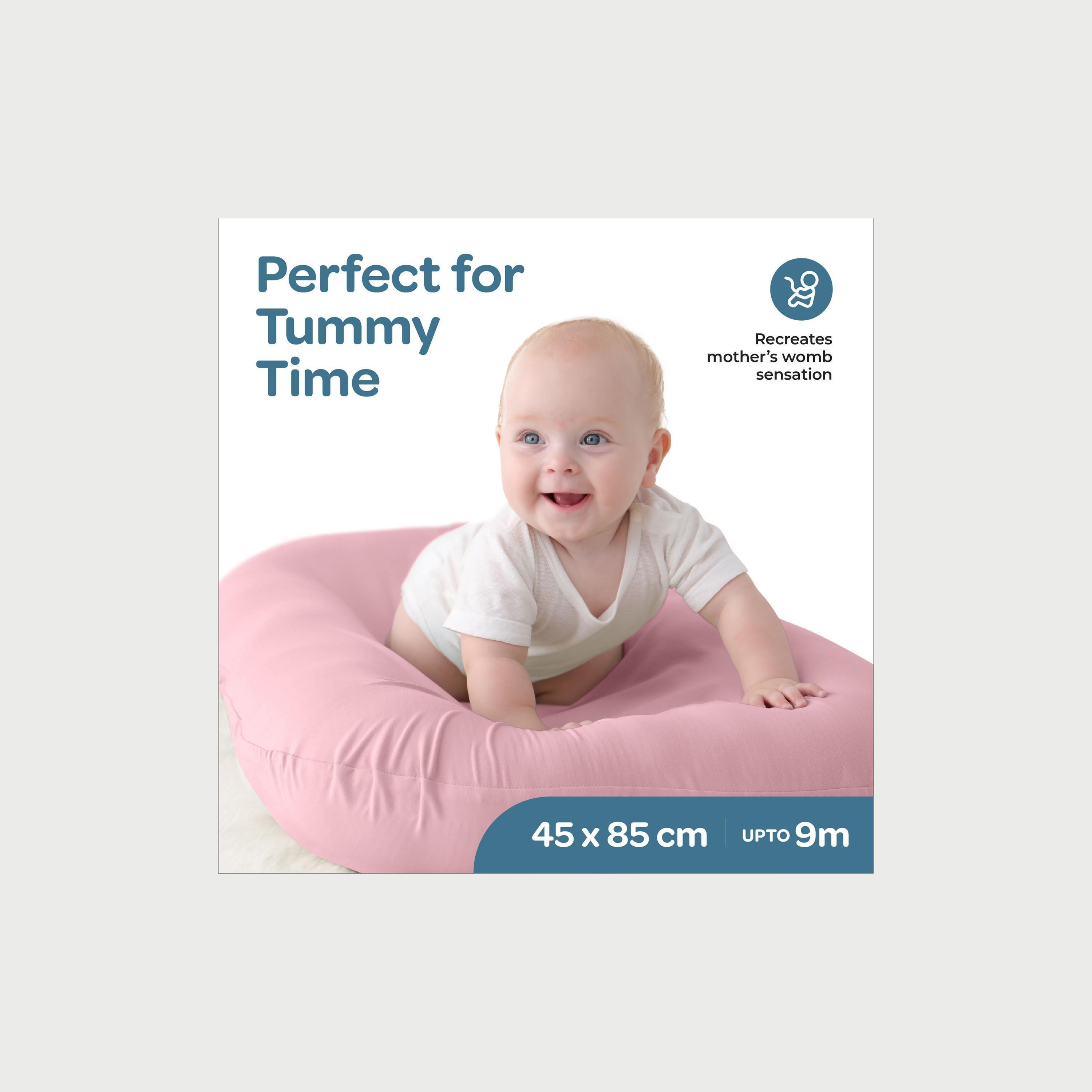 Moon Baby Lounger, Pink (85x45)-baby-nursery-babybedding-image-2