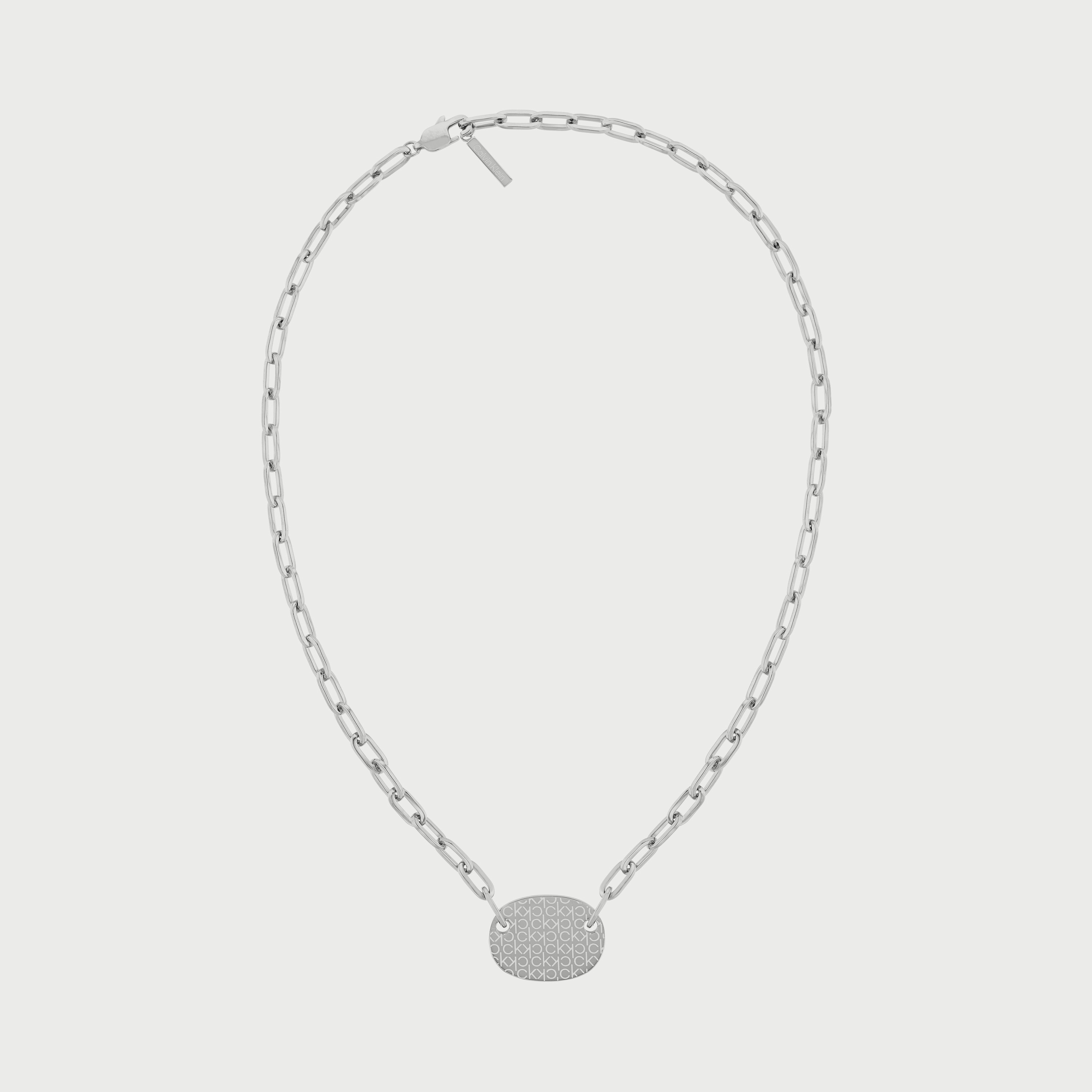 قلادة للنساء من الفولاذ المقاوم للصدأ الفضي من كالفن كلاين-women-watchesandjewellery-jewellery-necklacesandpendants-image-1