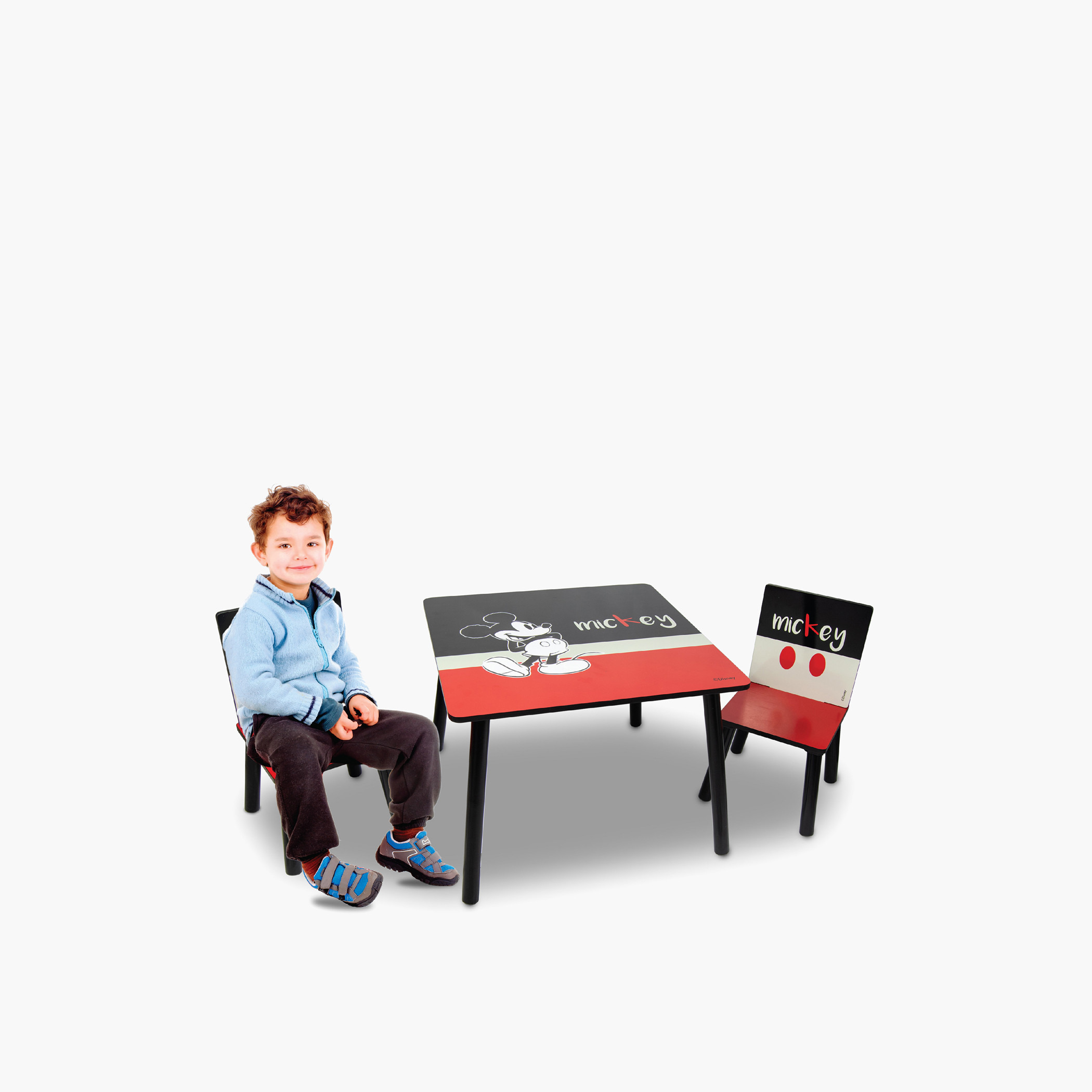 Mickey mouse activity table and chair set online