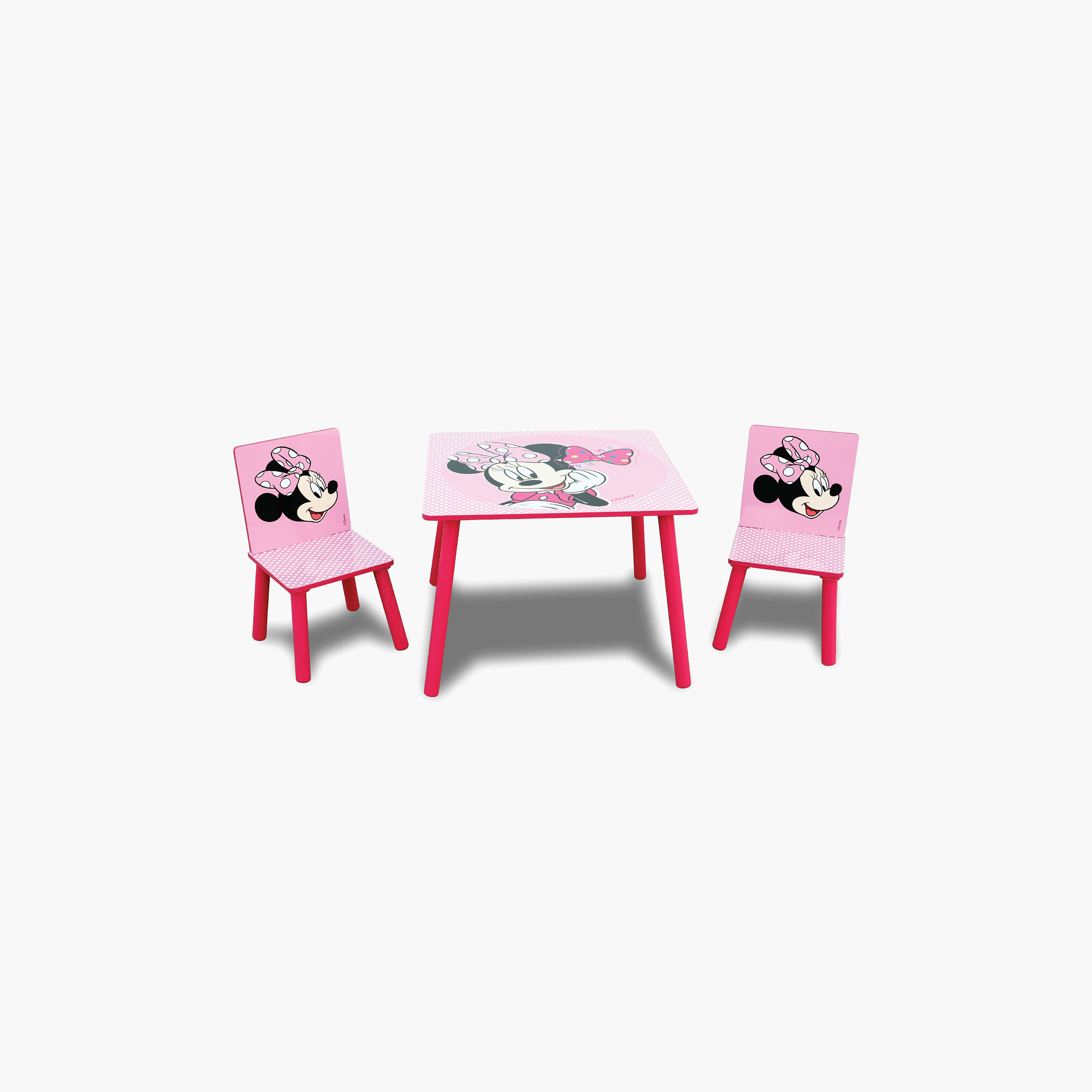 Minnie mouse deals table and chairs