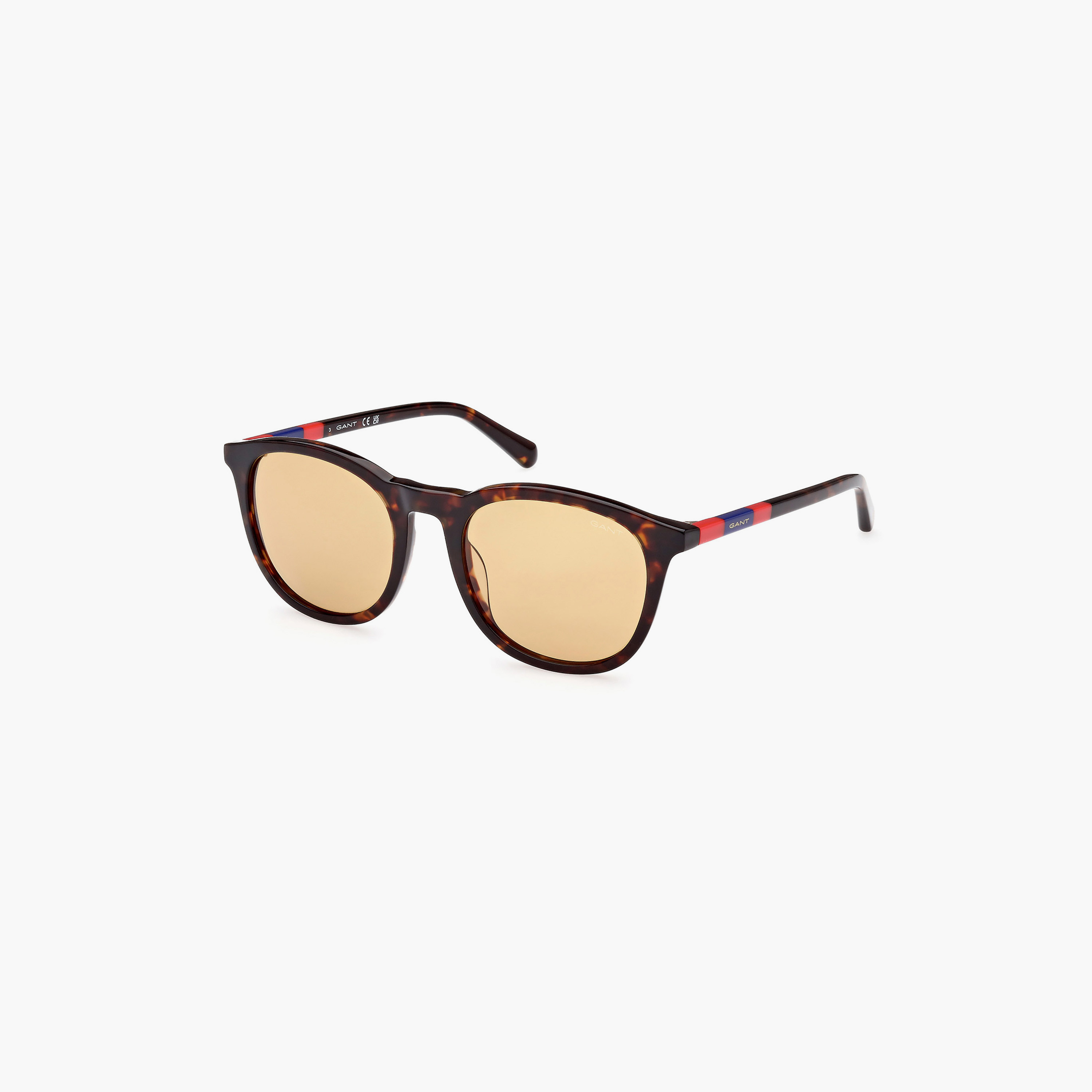 Gant Unisex Yellow Lens Round Sunglasses - GA722052E52-men-sunglasses-image-1
