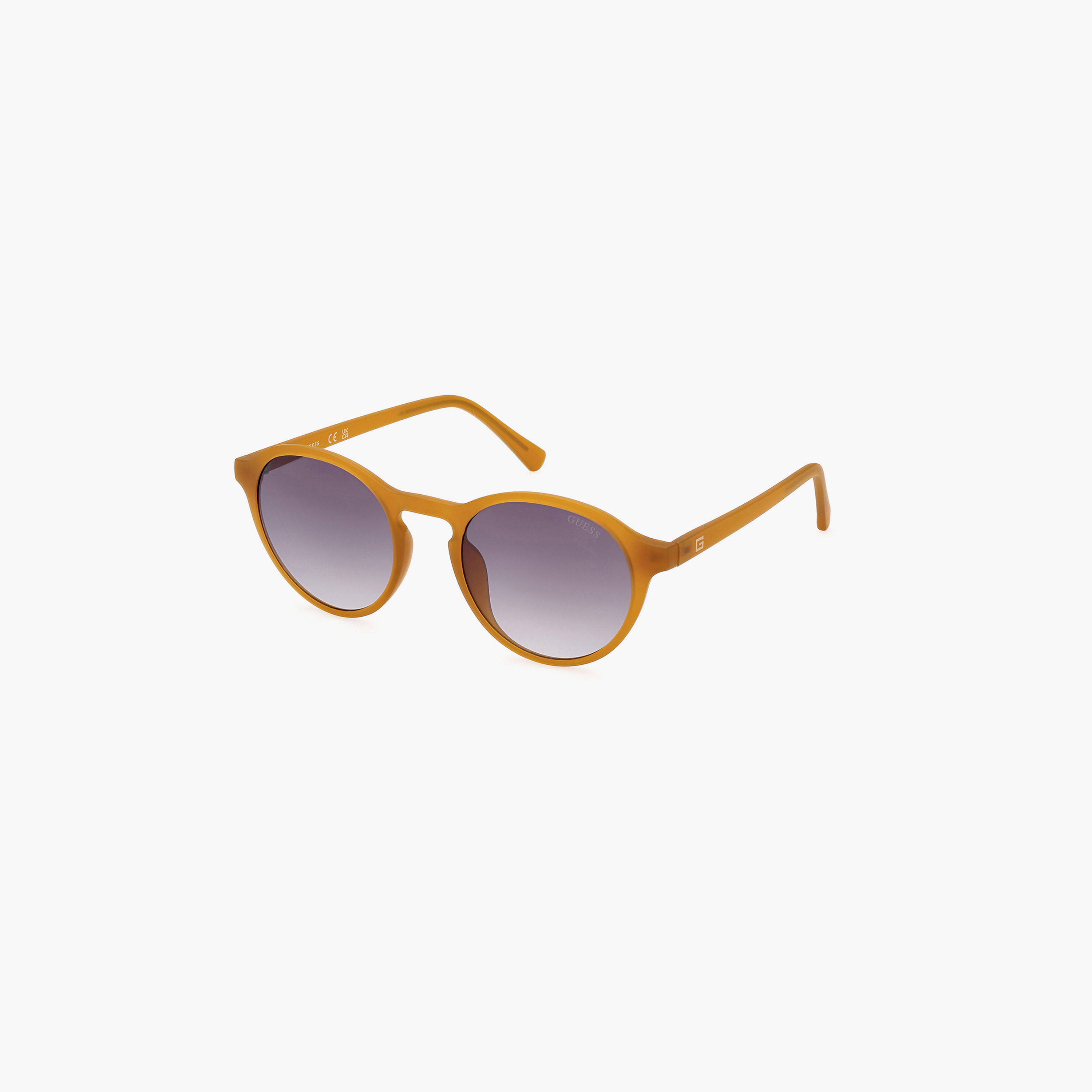 نظارة شمسية دائرية بعدسات أرجوانية للجنسين من جيس - GU0006243B51-men-sunglasses-image-1