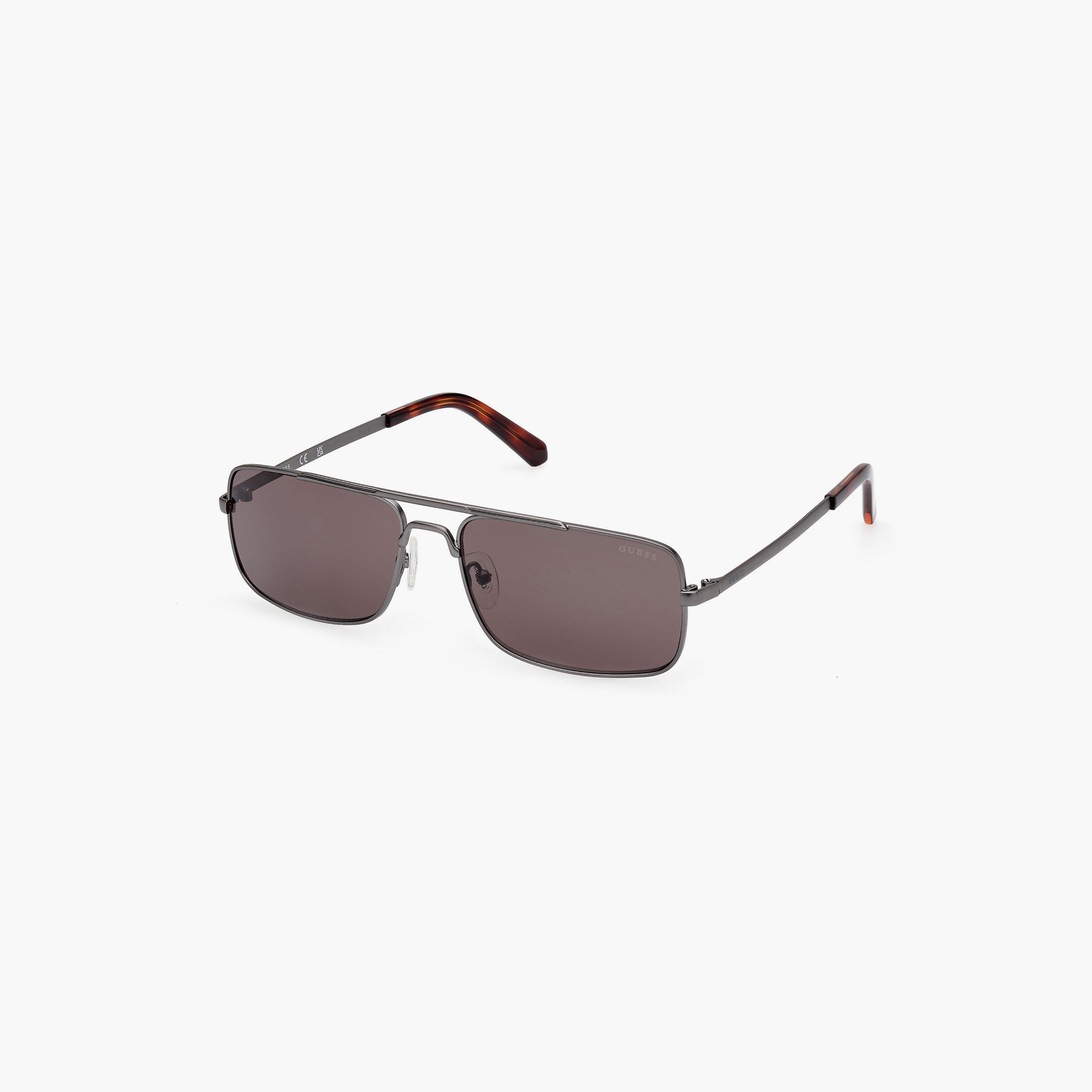 نظارات شمسية من جيس للرجال بعدسات مربعة بلون رمادي GU0006009A60-men-sunglasses-image-1