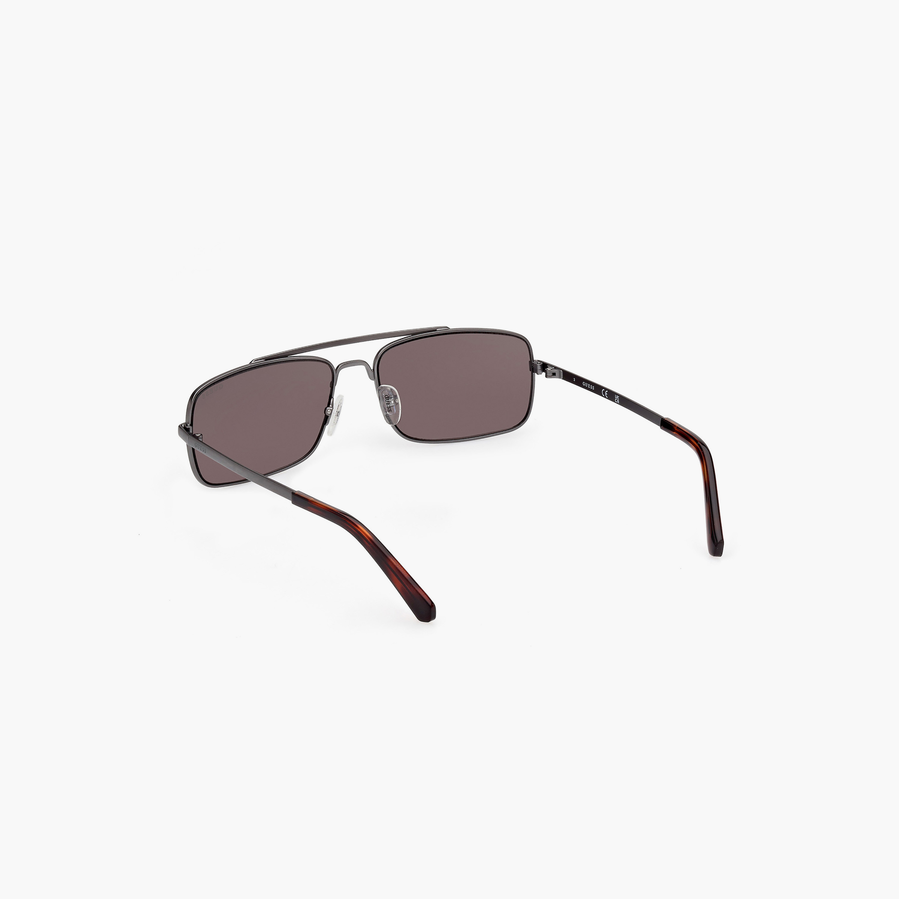 نظارات شمسية من جيس للرجال بعدسات مربعة بلون رمادي GU0006009A60-men-sunglasses-image-4
