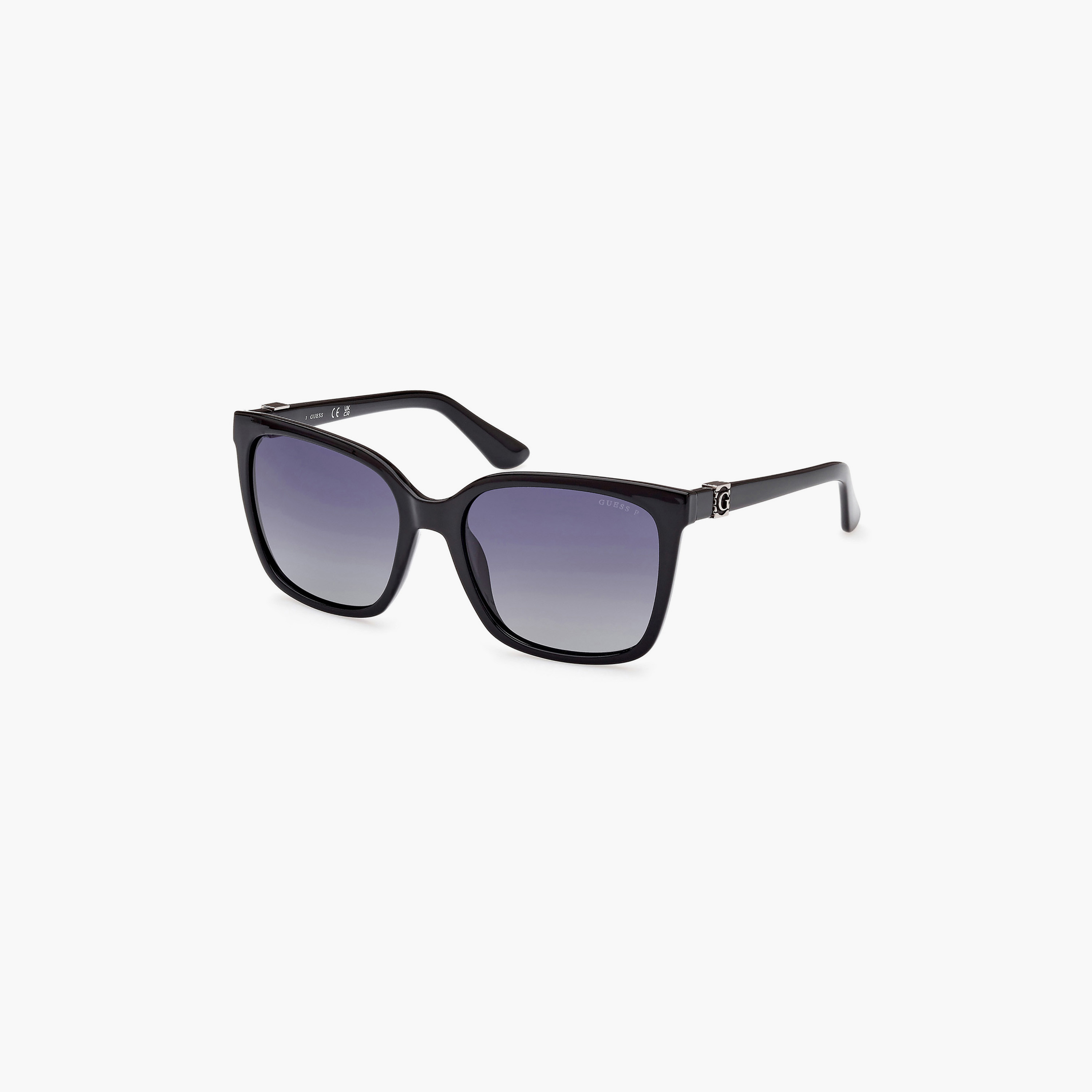 نظارة شمسية نسائية بعدسات زرقاء مربعة مستقطبة من جيس GU786501D57-women-sunglasses-image-1