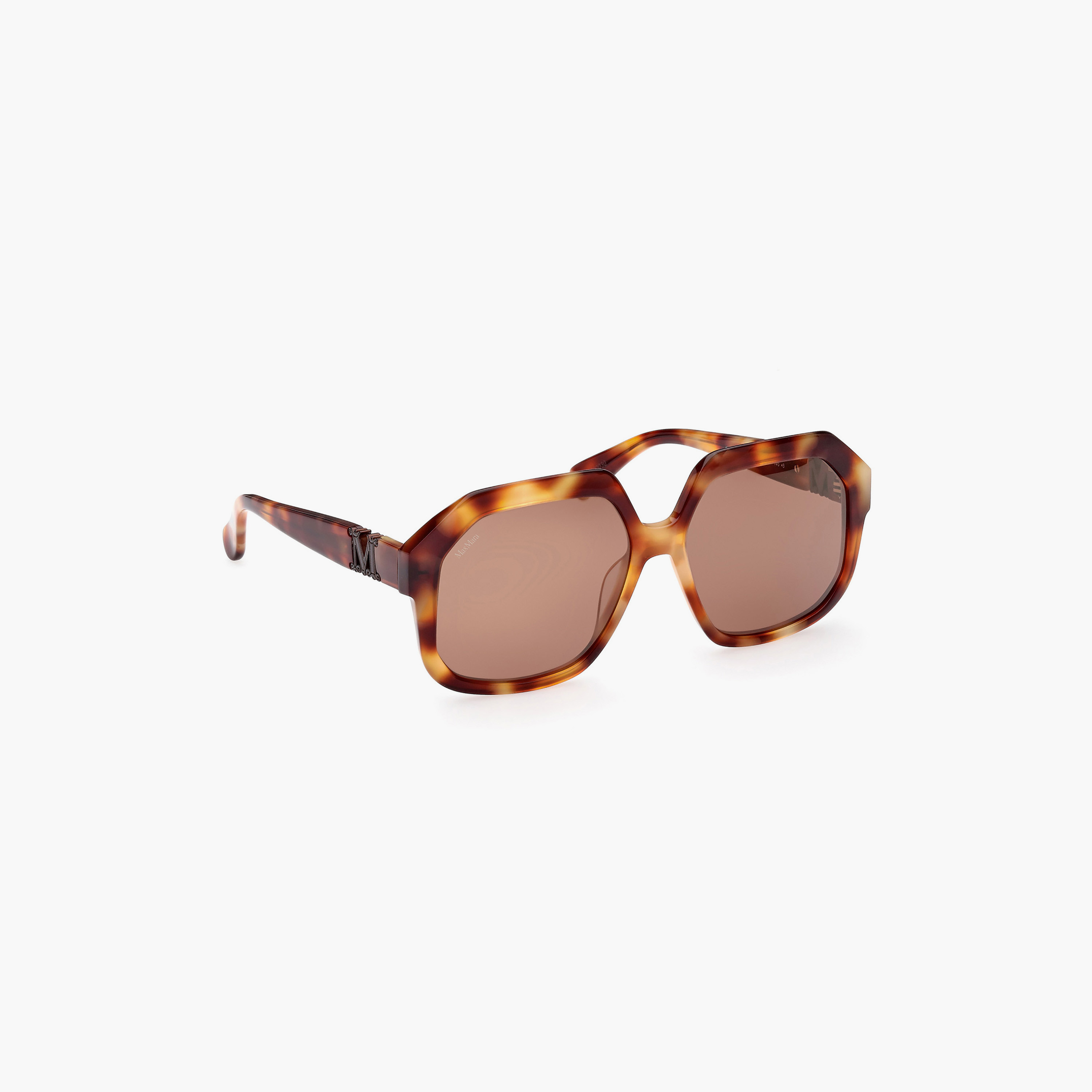 نظارة شمسية من ماكس مارا بعدسات بنية مربعة للنساء MM005653E57-women-sunglasses-image-2